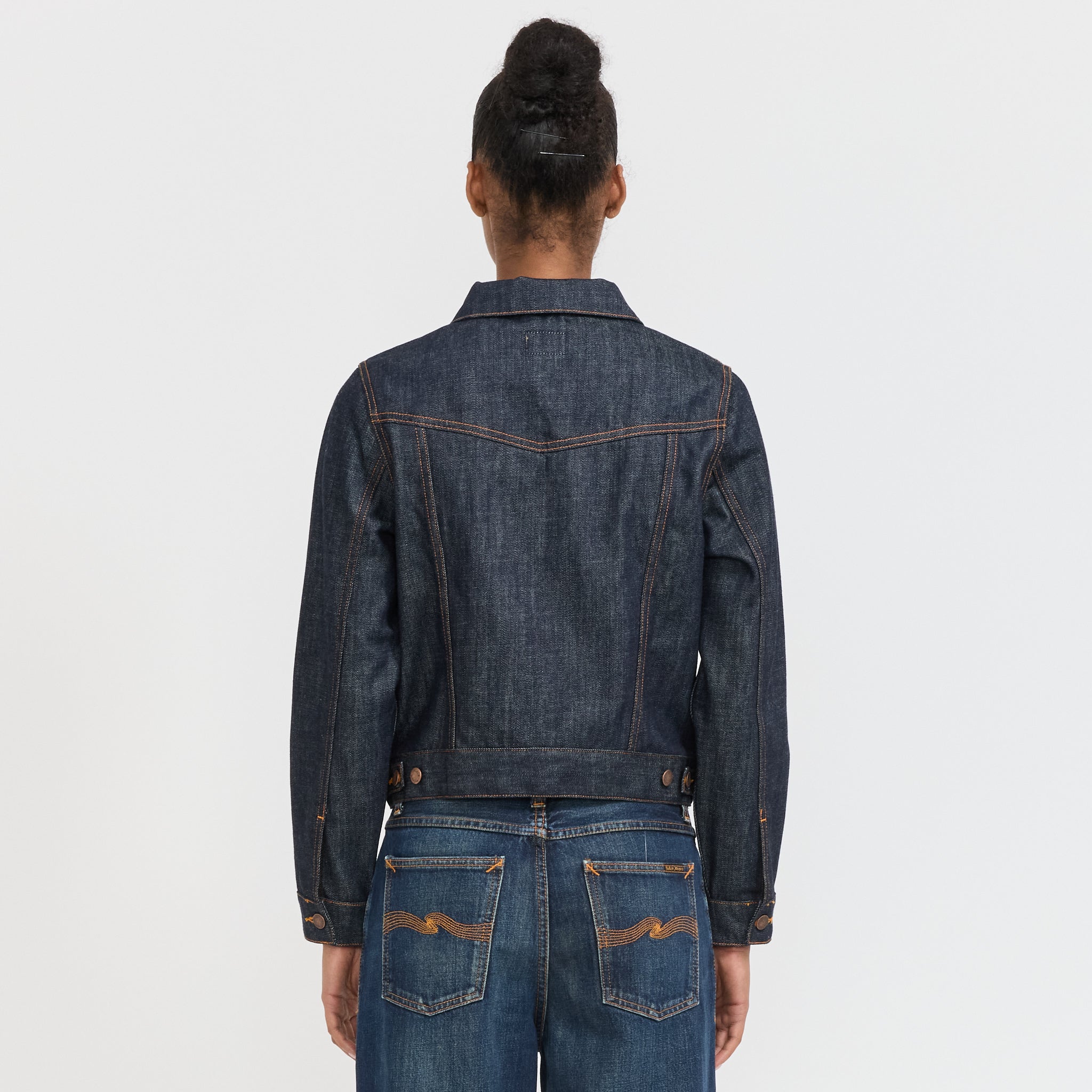 Nudie Jeans Co. | Britta Denim Jacket Dry Streak | Maplestore