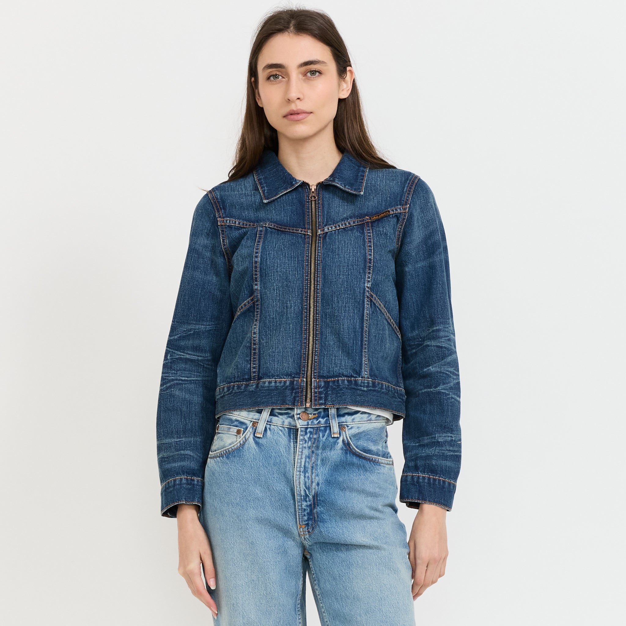 Britta Jacket Orange Painter