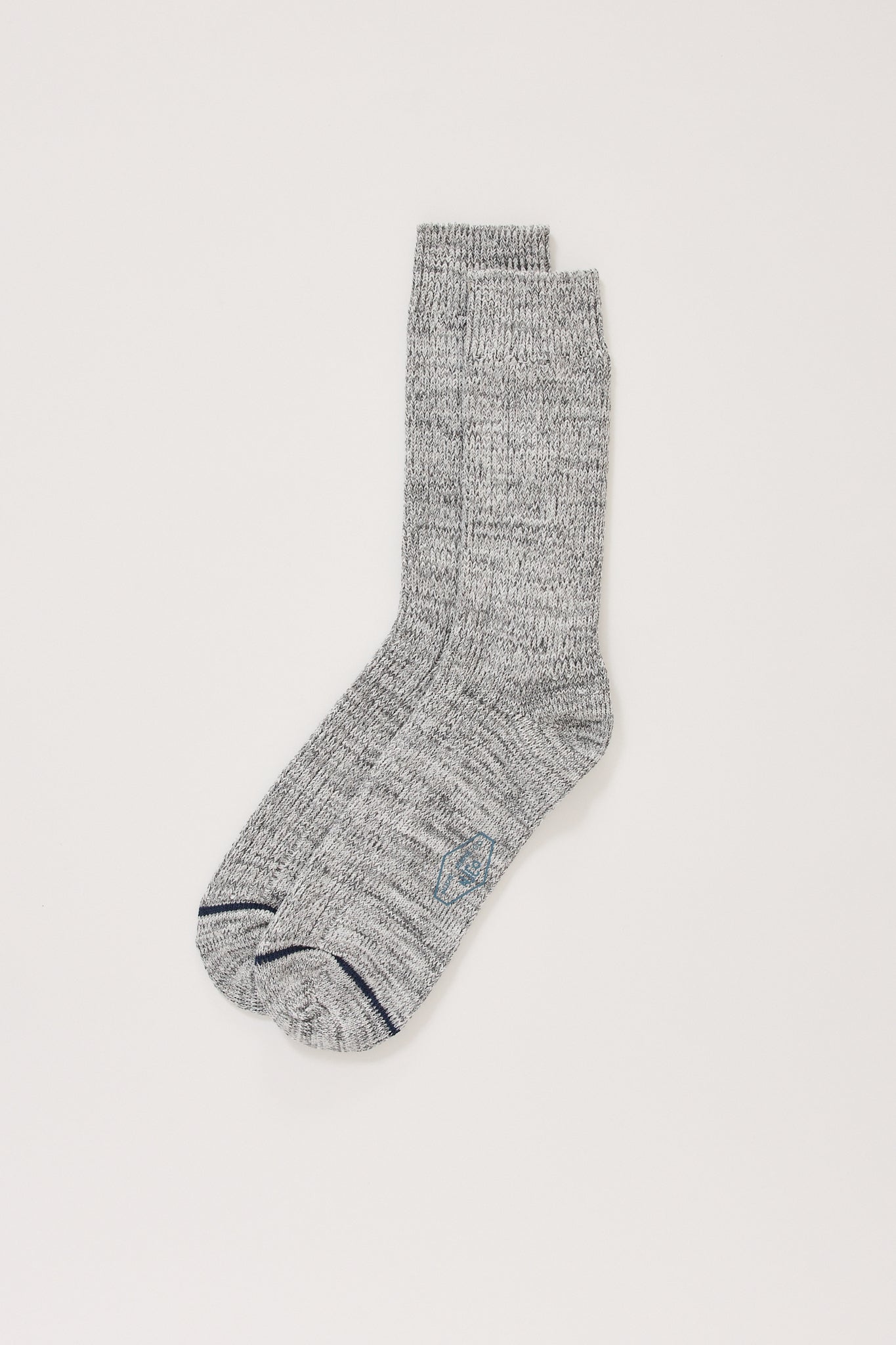 Nudie Jeans Co. | Chunky Socks Grey Melange | Maplestore