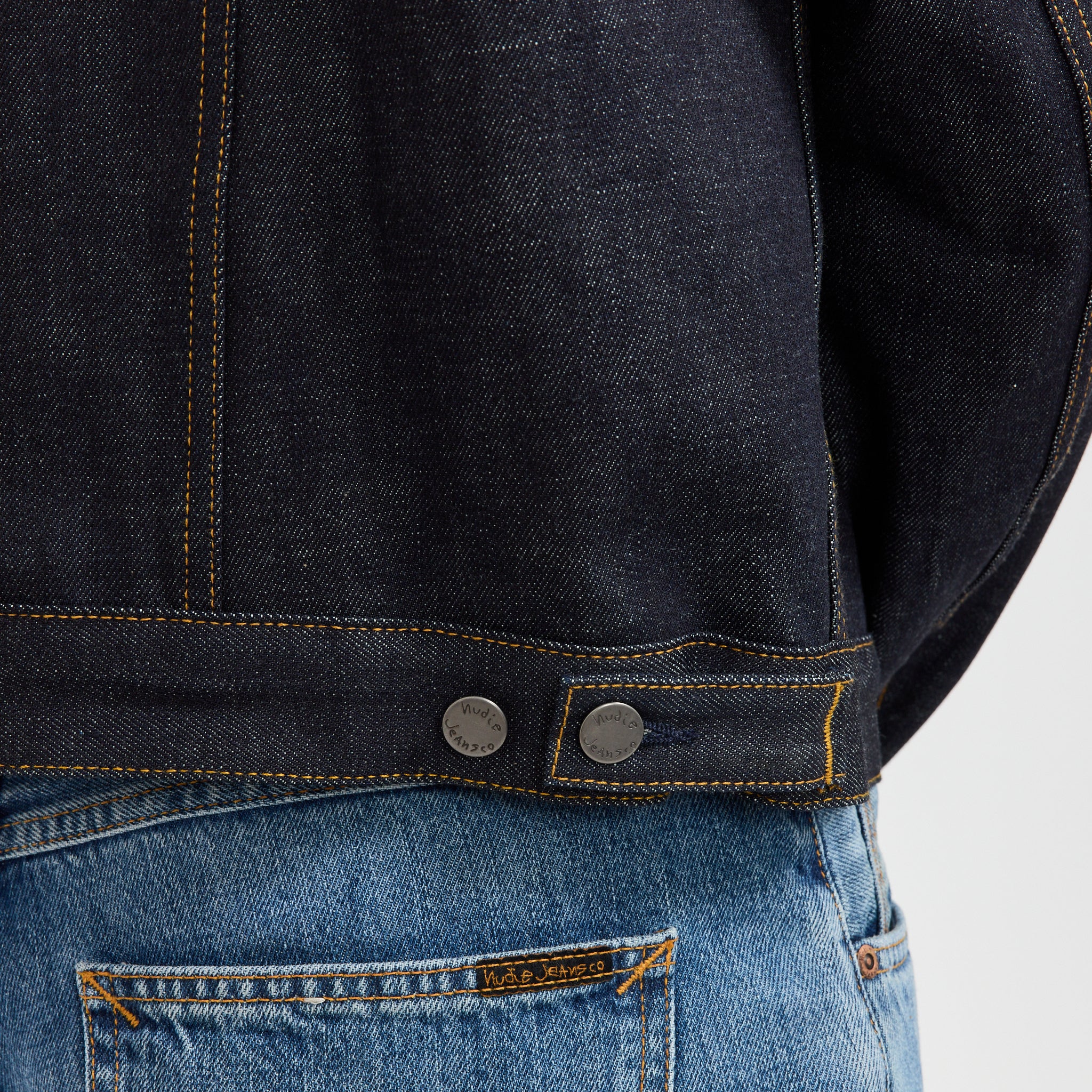 Danny Ace Selvage Denim Jacket Dry Blue