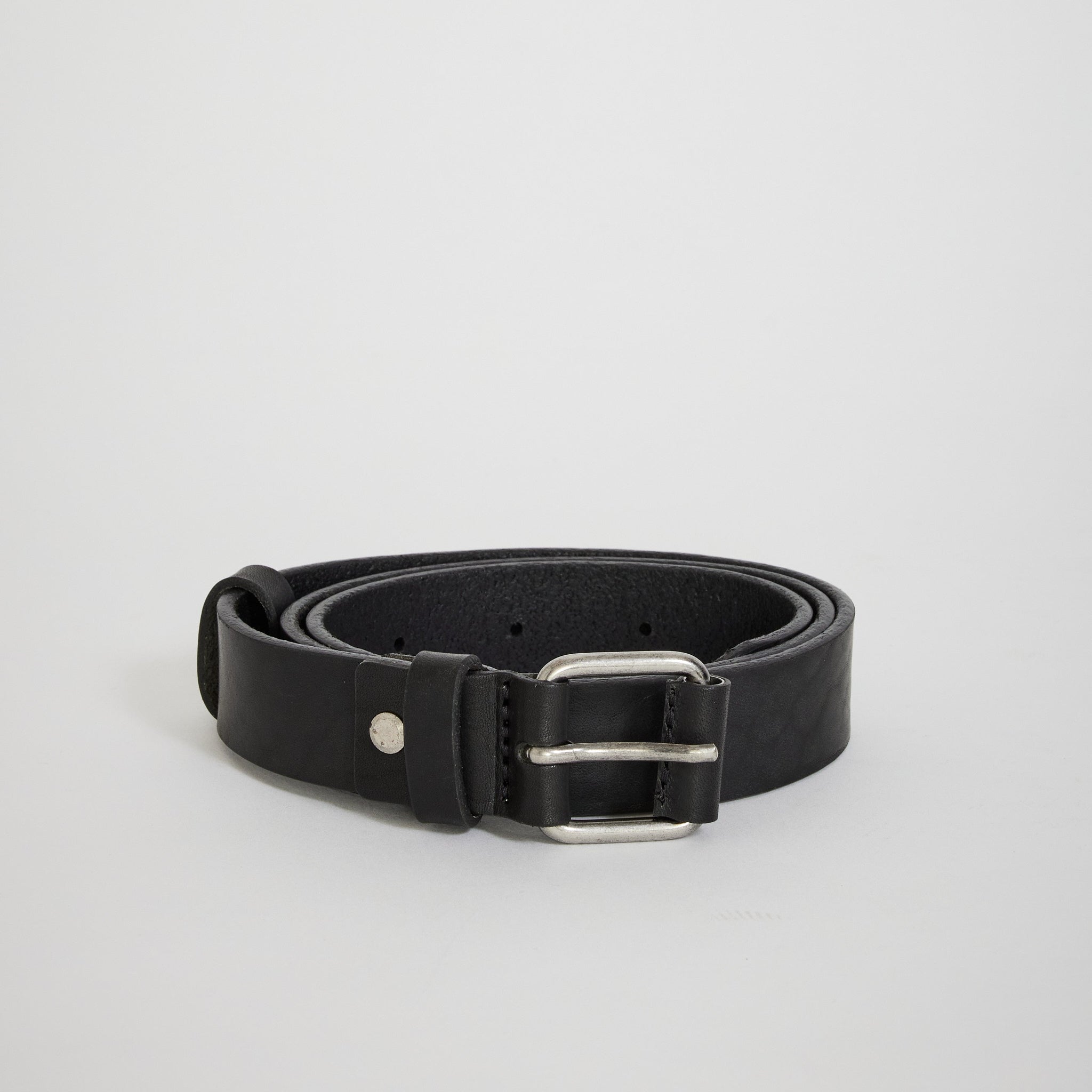 Dwayne Leather Belt Black
