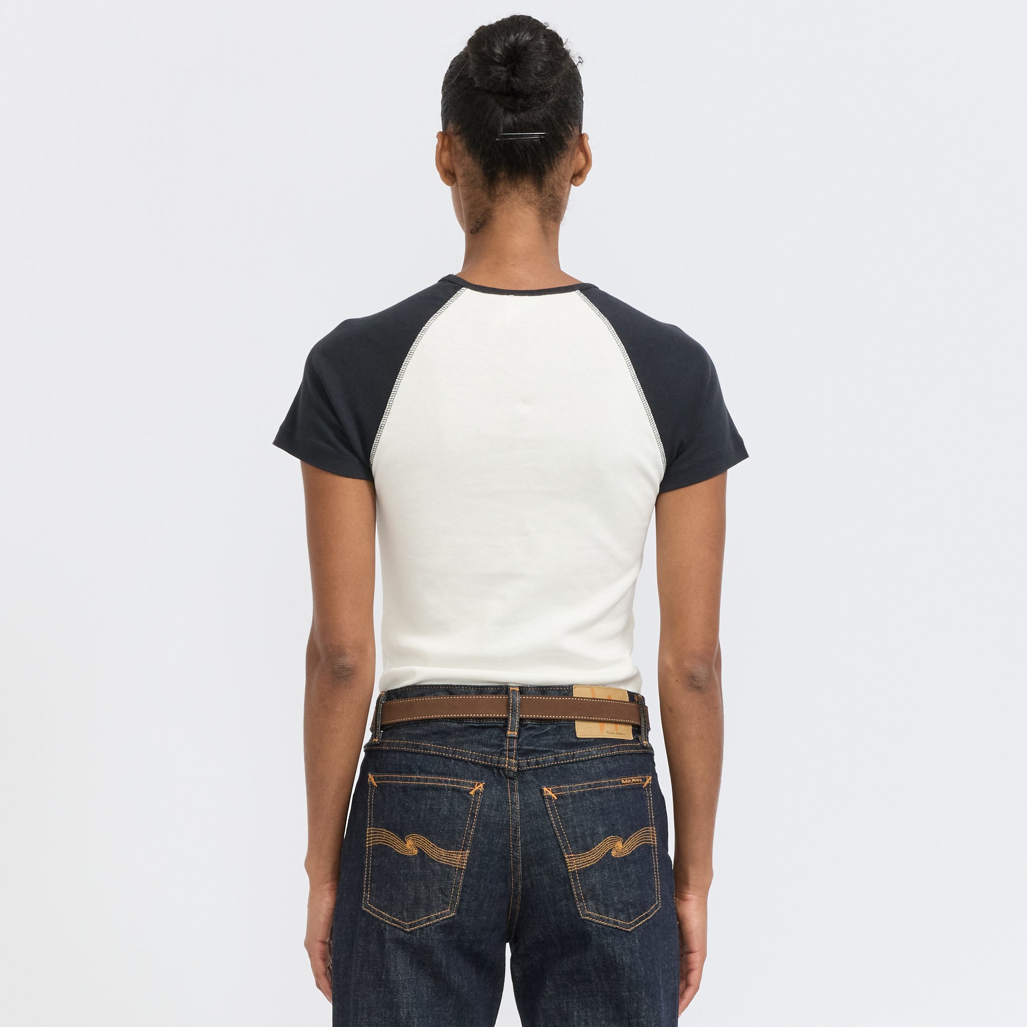 Eve T-Shirt Take It Easy Off White/Black