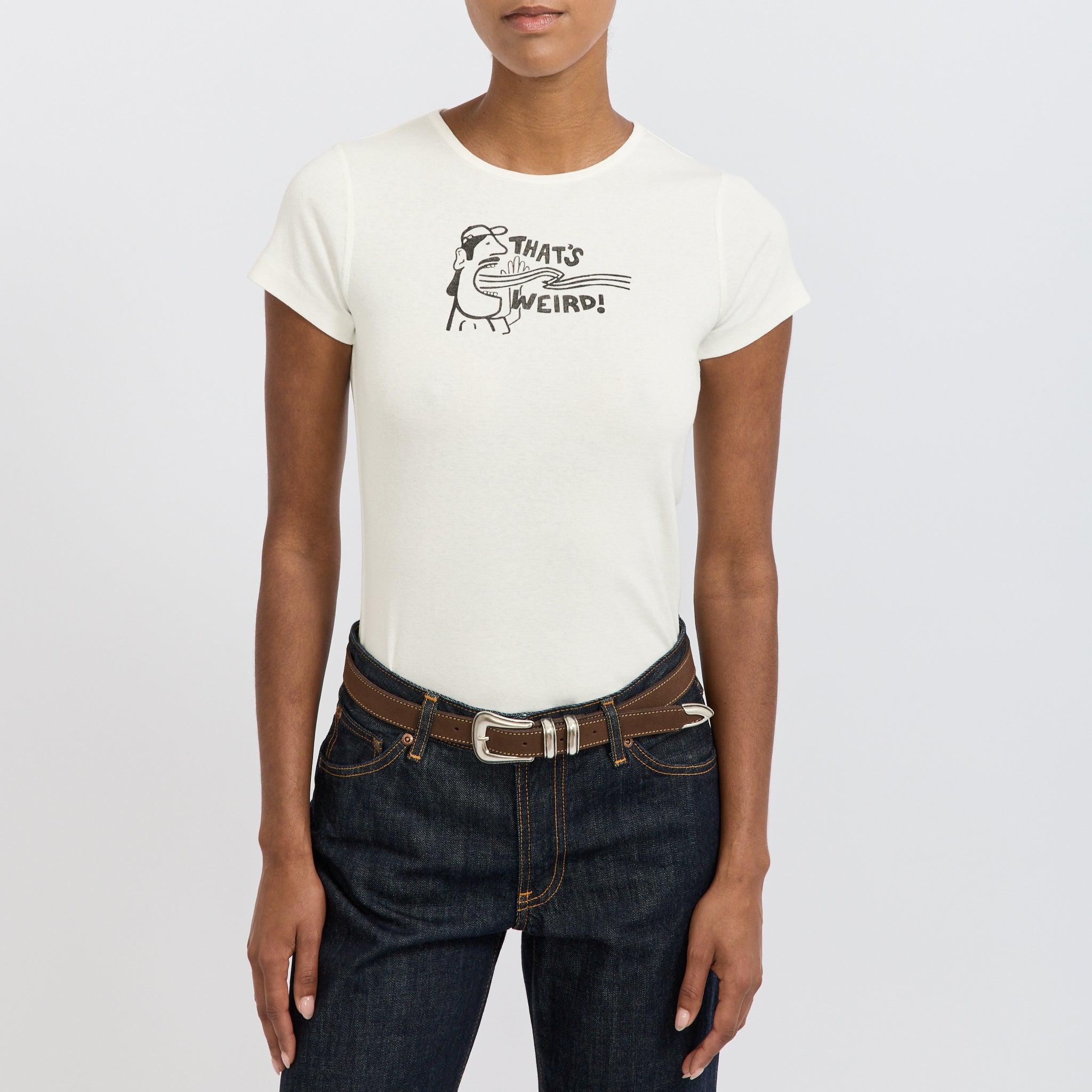 Eve T-Shirt Thats Weird Off White