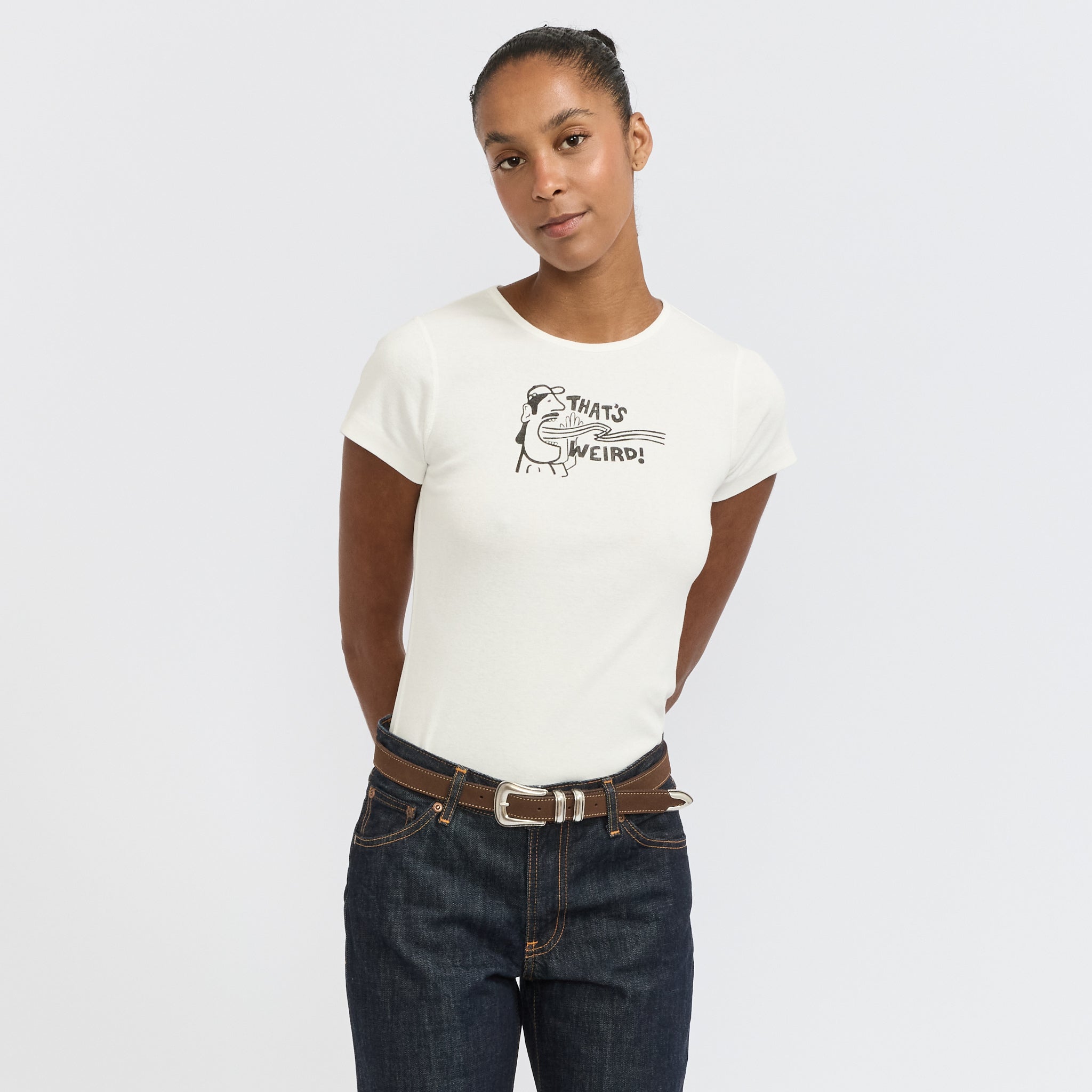 Eve T-Shirt Thats Weird Off White