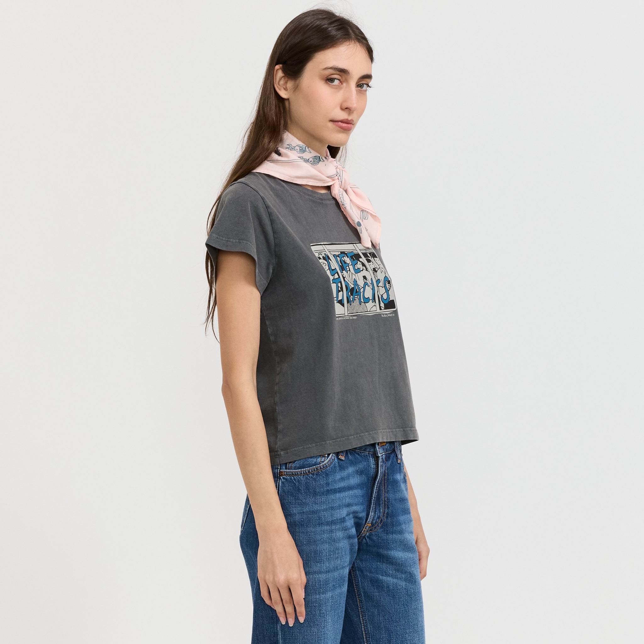 Frankie T-Shirt Life Tracks II Antracite