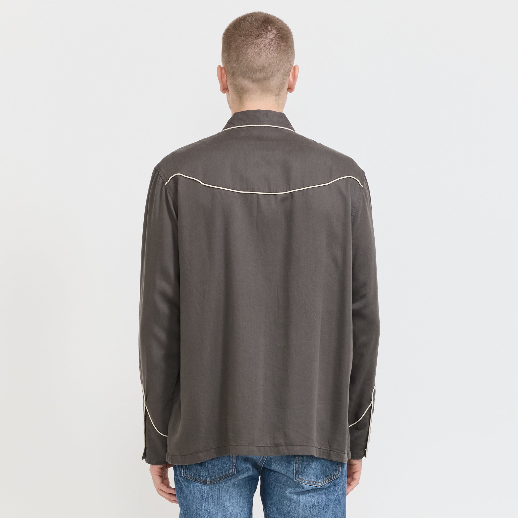 Gonzo Western Shirt Sunburns Black/Brown