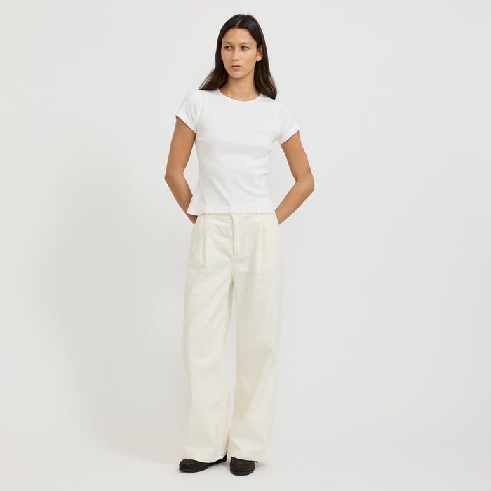 Gullan Workwear Pants Ivory | Maplestore