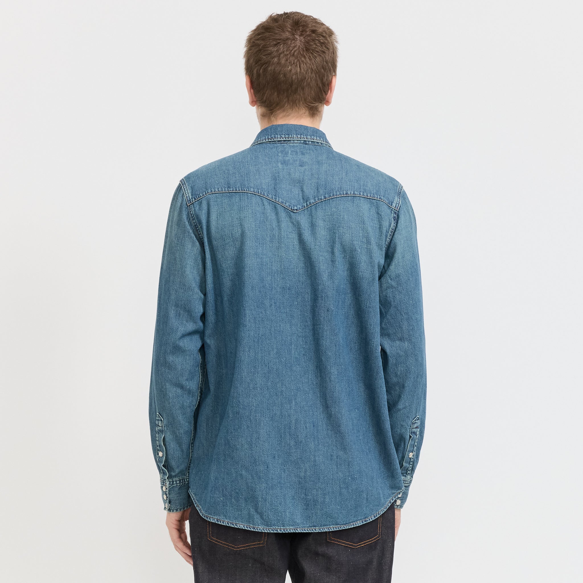 Nudie Jeans Co. | Gunnar Denim Shirt Dirt Wash | Maplestore