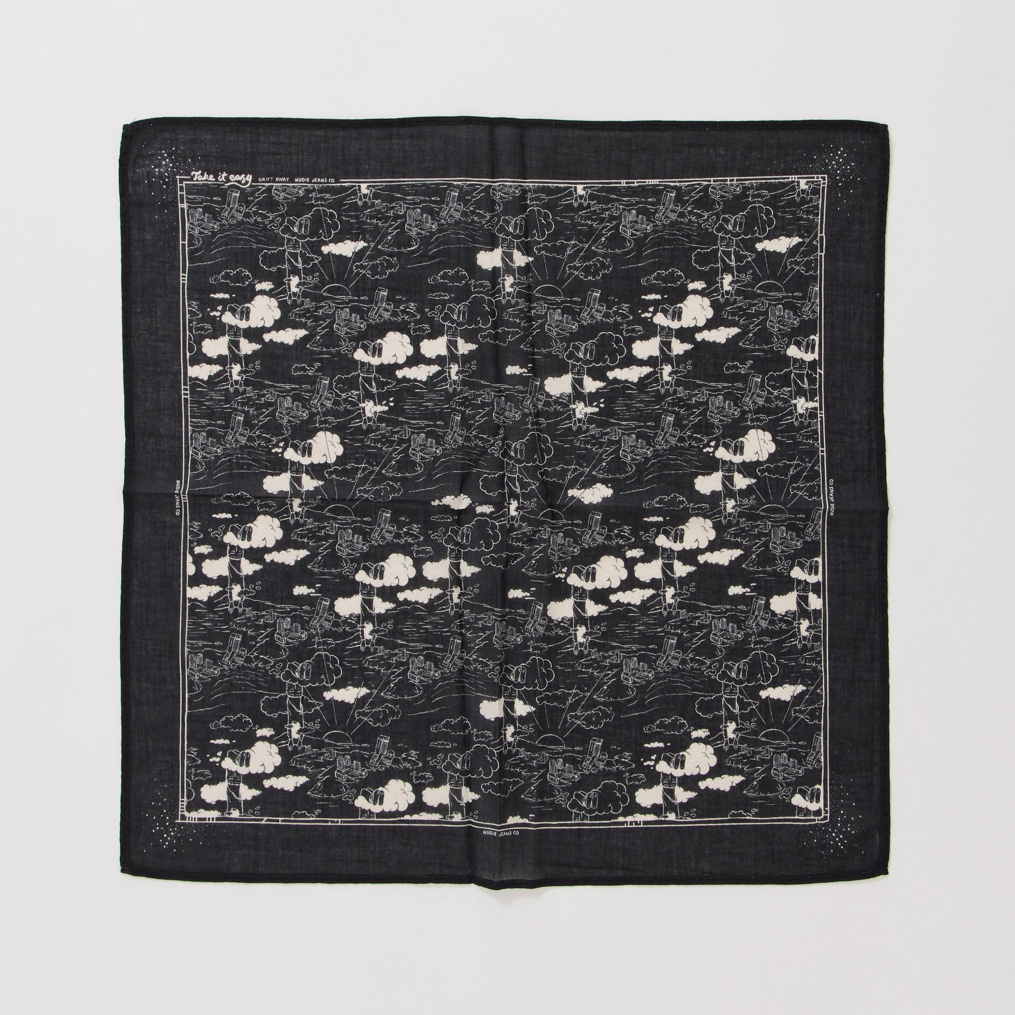 Ingrid Bandana Drift Away Black