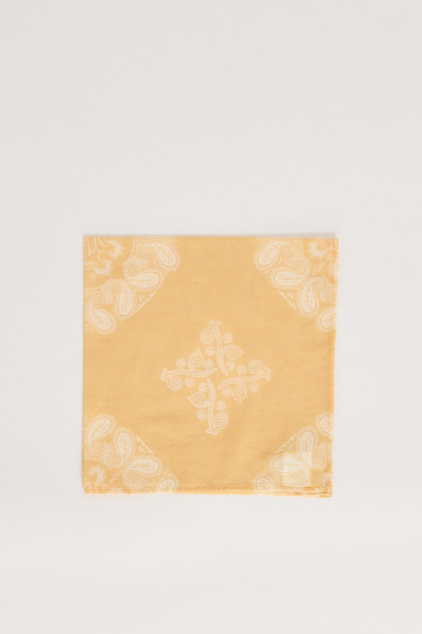 Ingrid Bandana Paisley Mustard