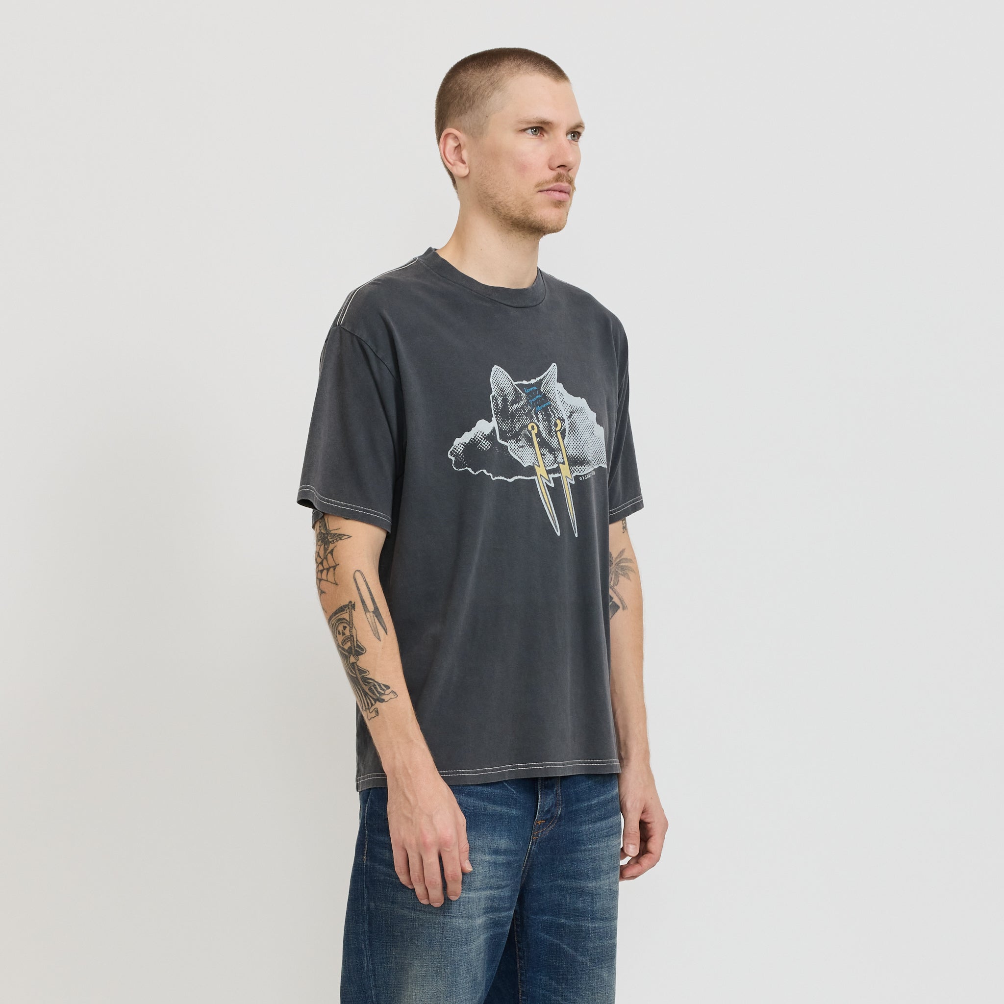 Koffe Karma Kat T-Shirt Antracite