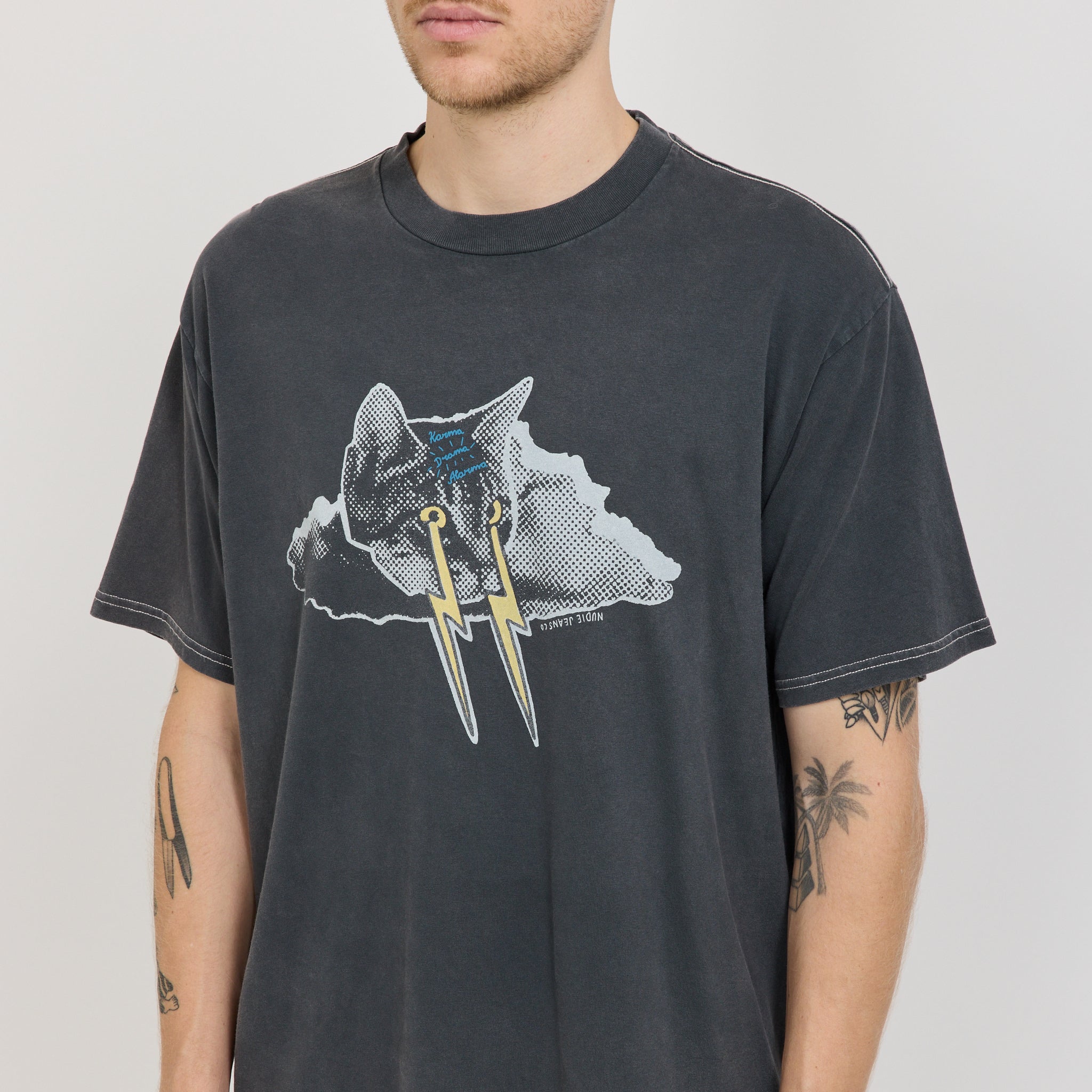 Koffe Karma Kat T-Shirt Antracite