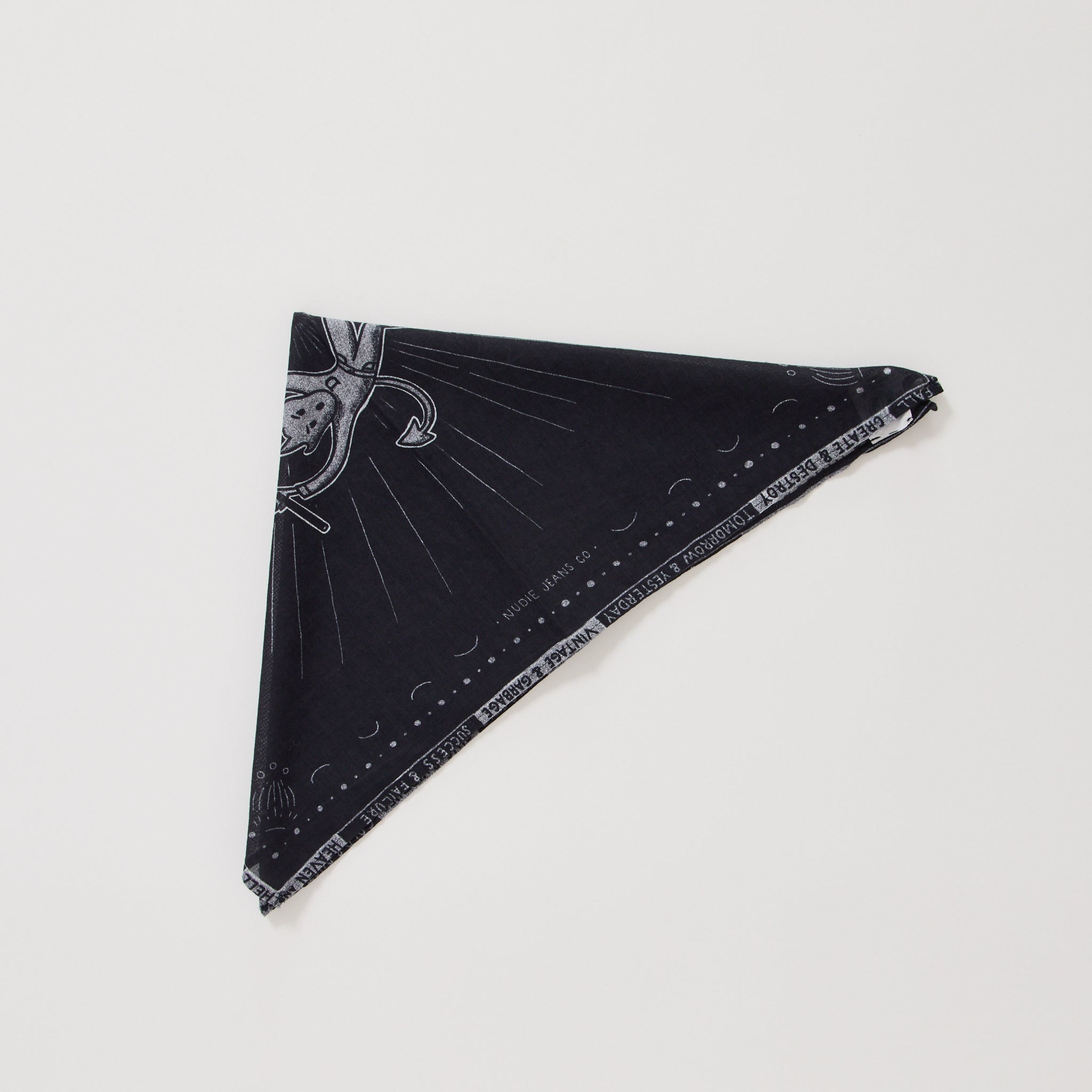Nudie Jeans Co. | Ingrid Bandana Counterpoints Black | Maplestore