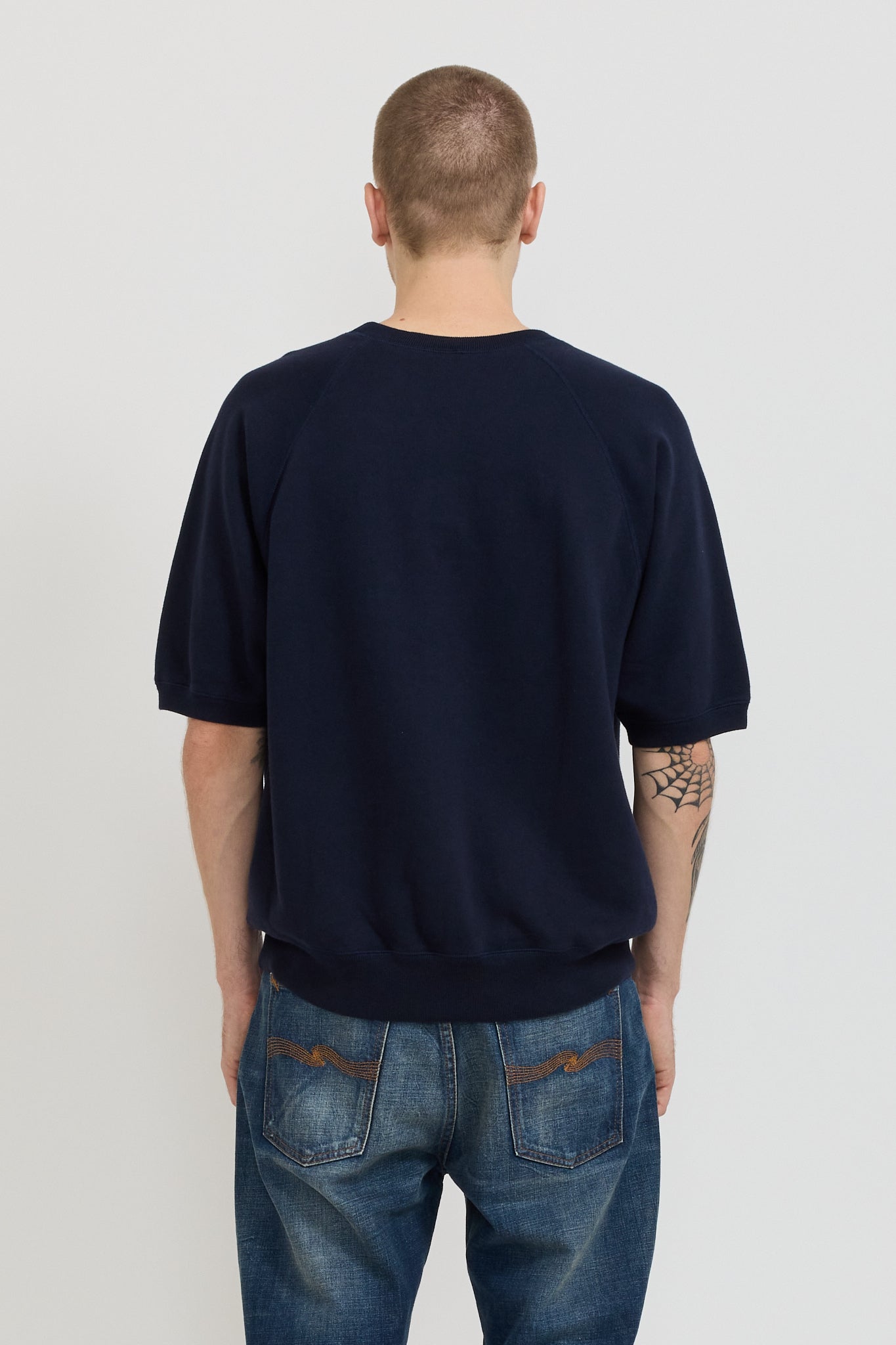 Kaj Short Sleeved Sweatshirt Blueberry