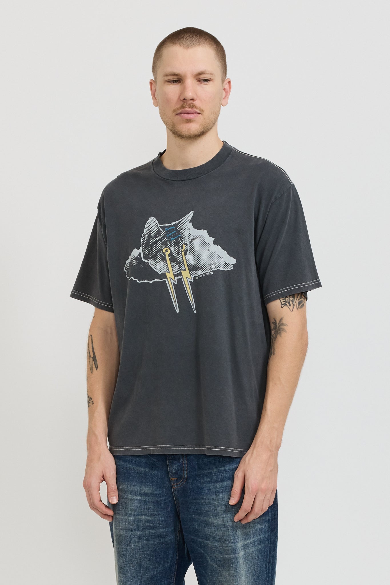 Koffe Karma Kat T-Shirt Antracite