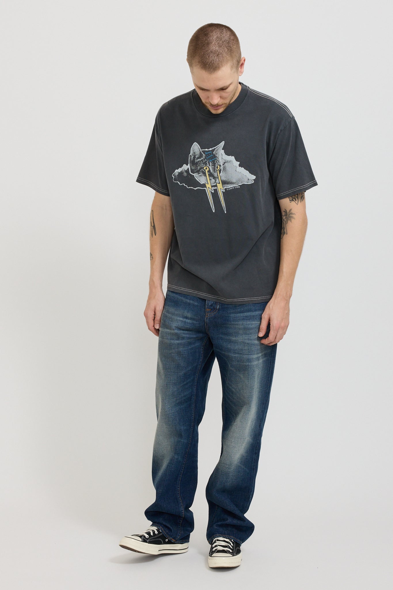 Koffe Karma Kat T-Shirt Antracite