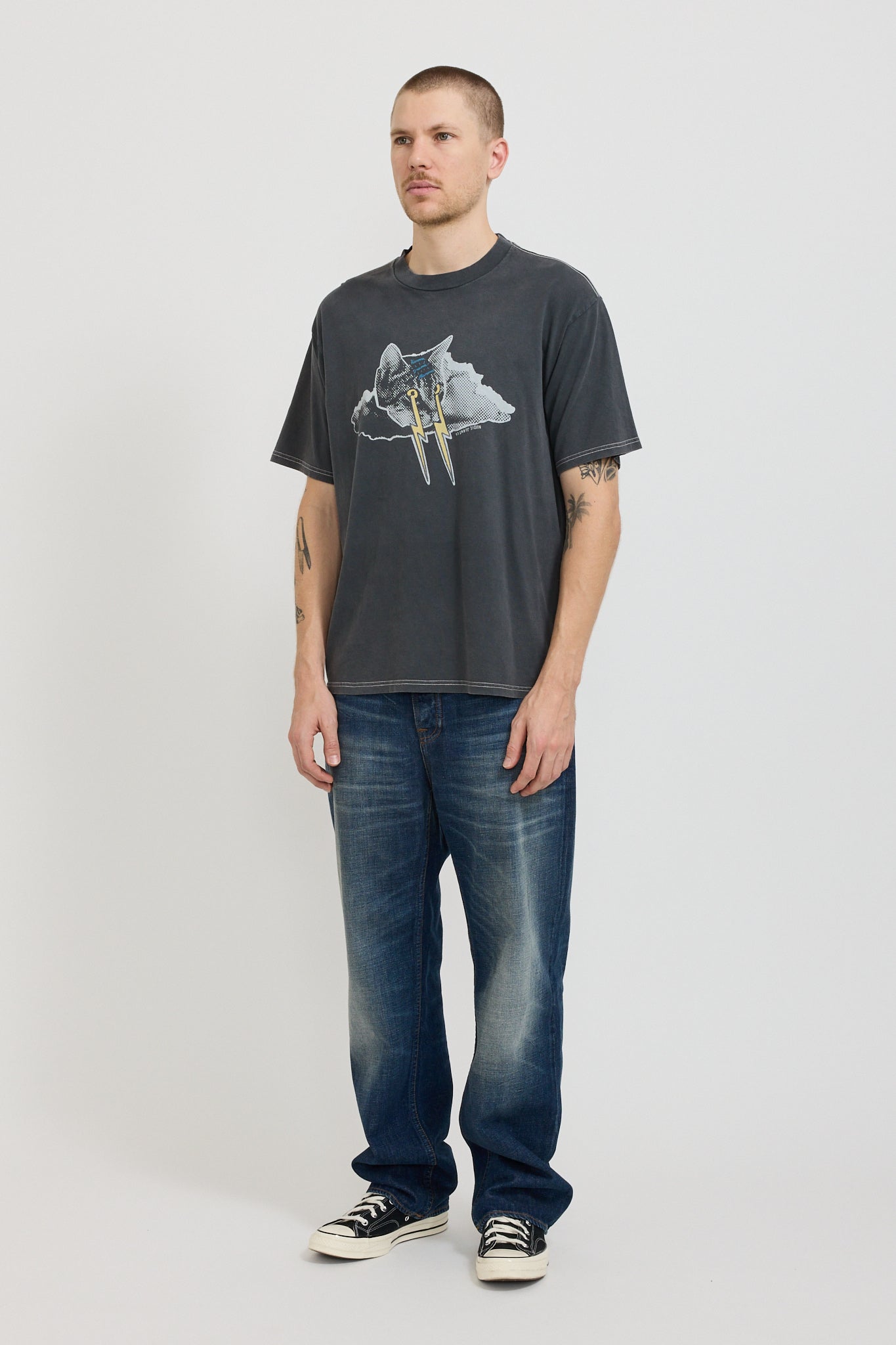 Koffe Karma Kat T-Shirt Antracite