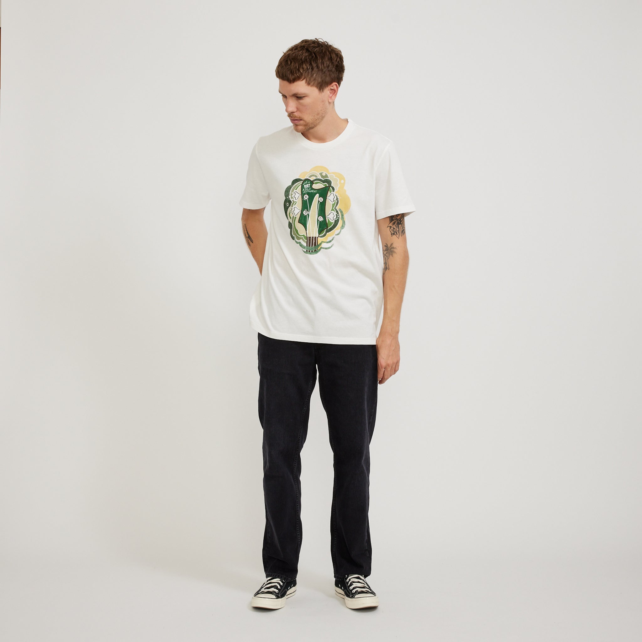 Roy Bas T-Shirt Off White