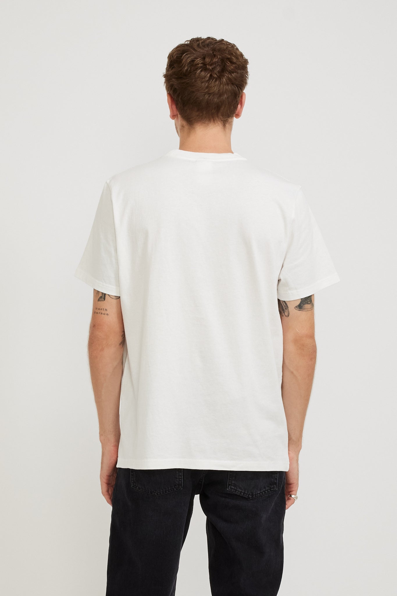 Nudie Jeans Co. | Roy Bas T-Shirt Off White | Maplestore