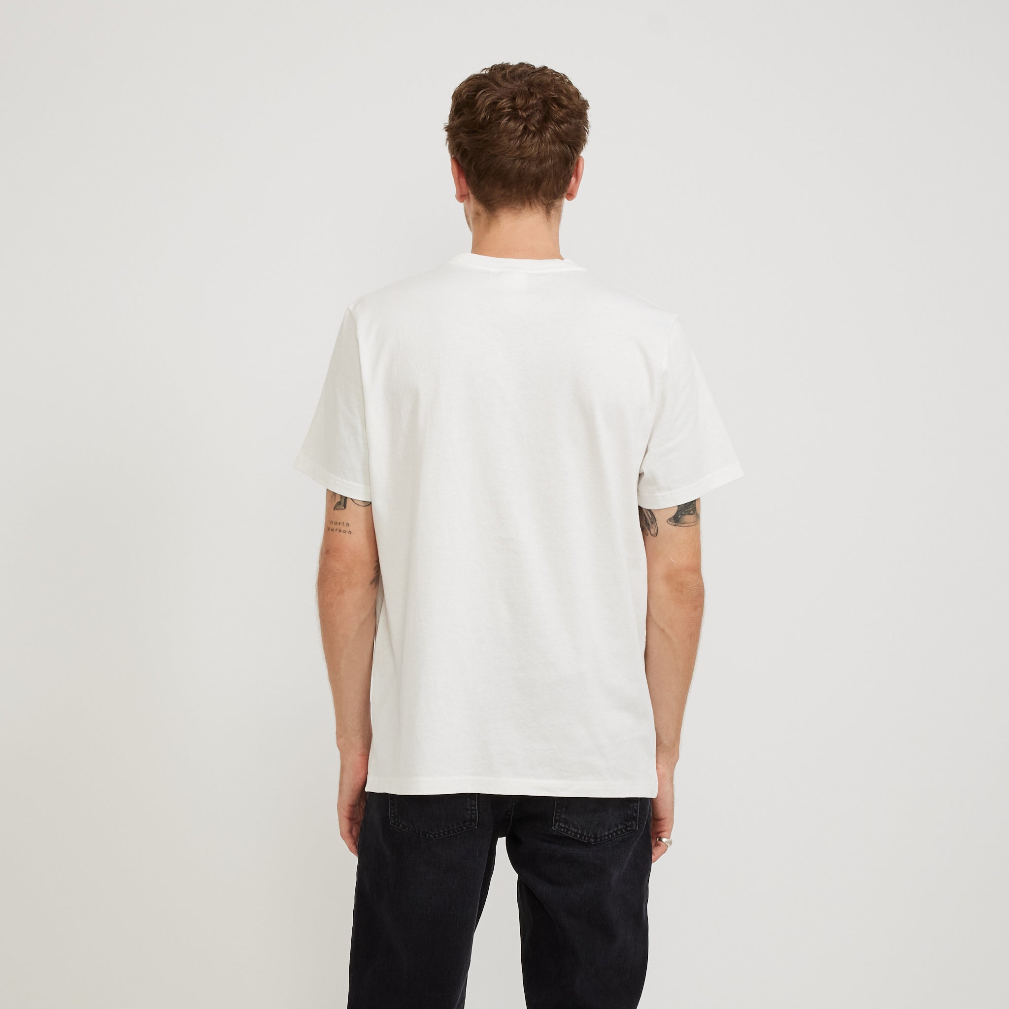 Nudie Jeans Co. | Roy Bas T-Shirt Off White | Maplestore