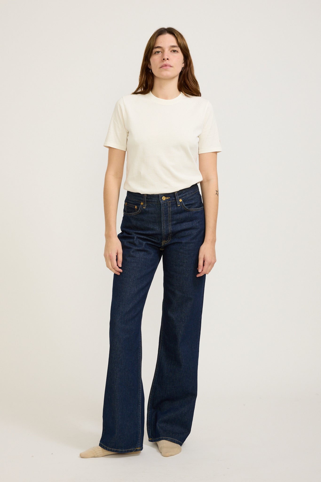 Nudie Jeans Co. | Joni T-Shirt Off White | Maplestore