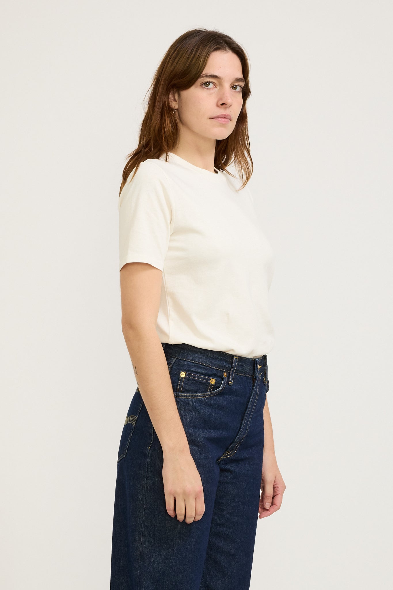 Nudie Jeans Co. | Joni T-Shirt Off White | Maplestore