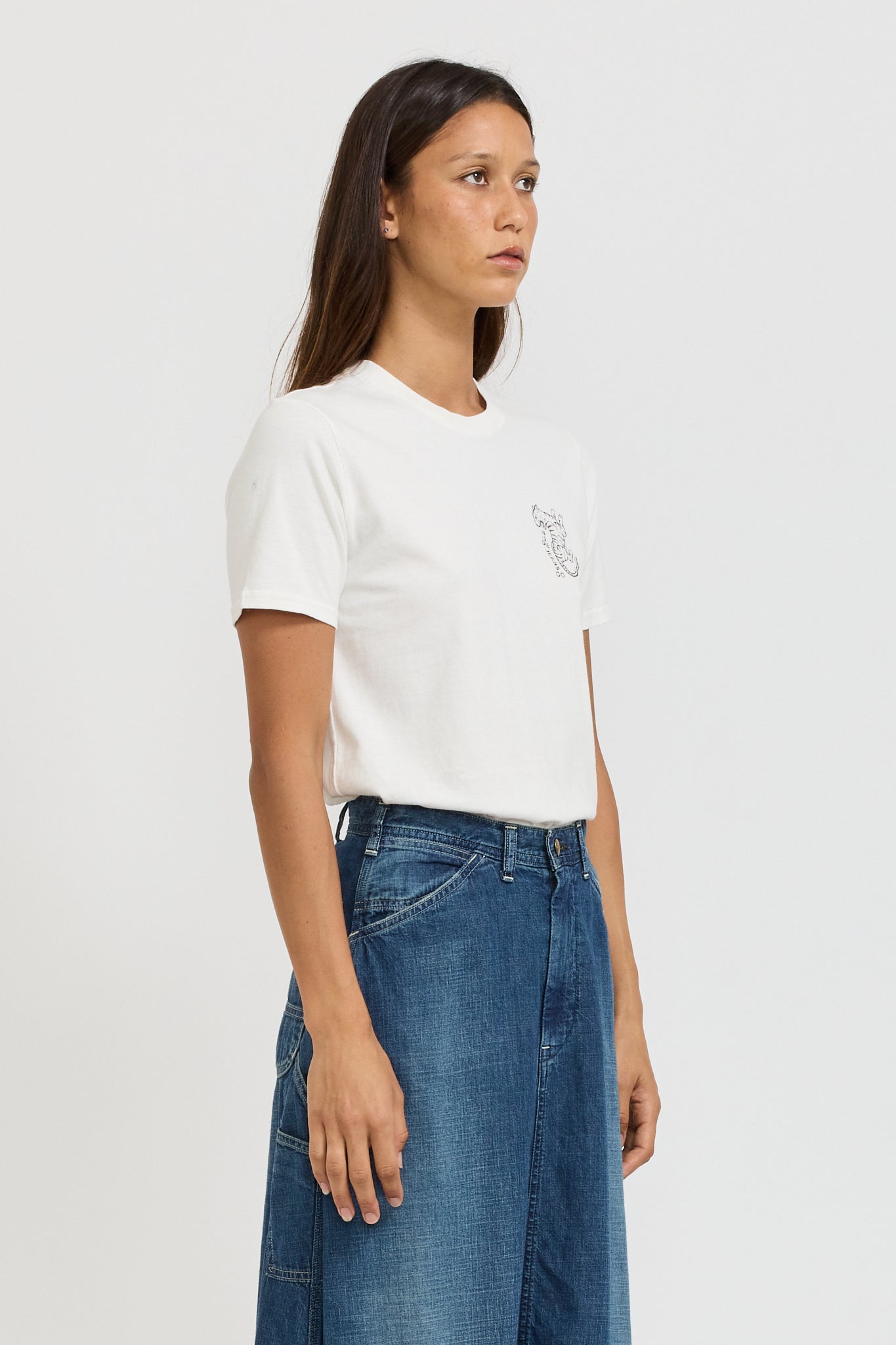 Nudie Jeans Co. | Joni Wrong Place T-Shirt Off White | Maplestore