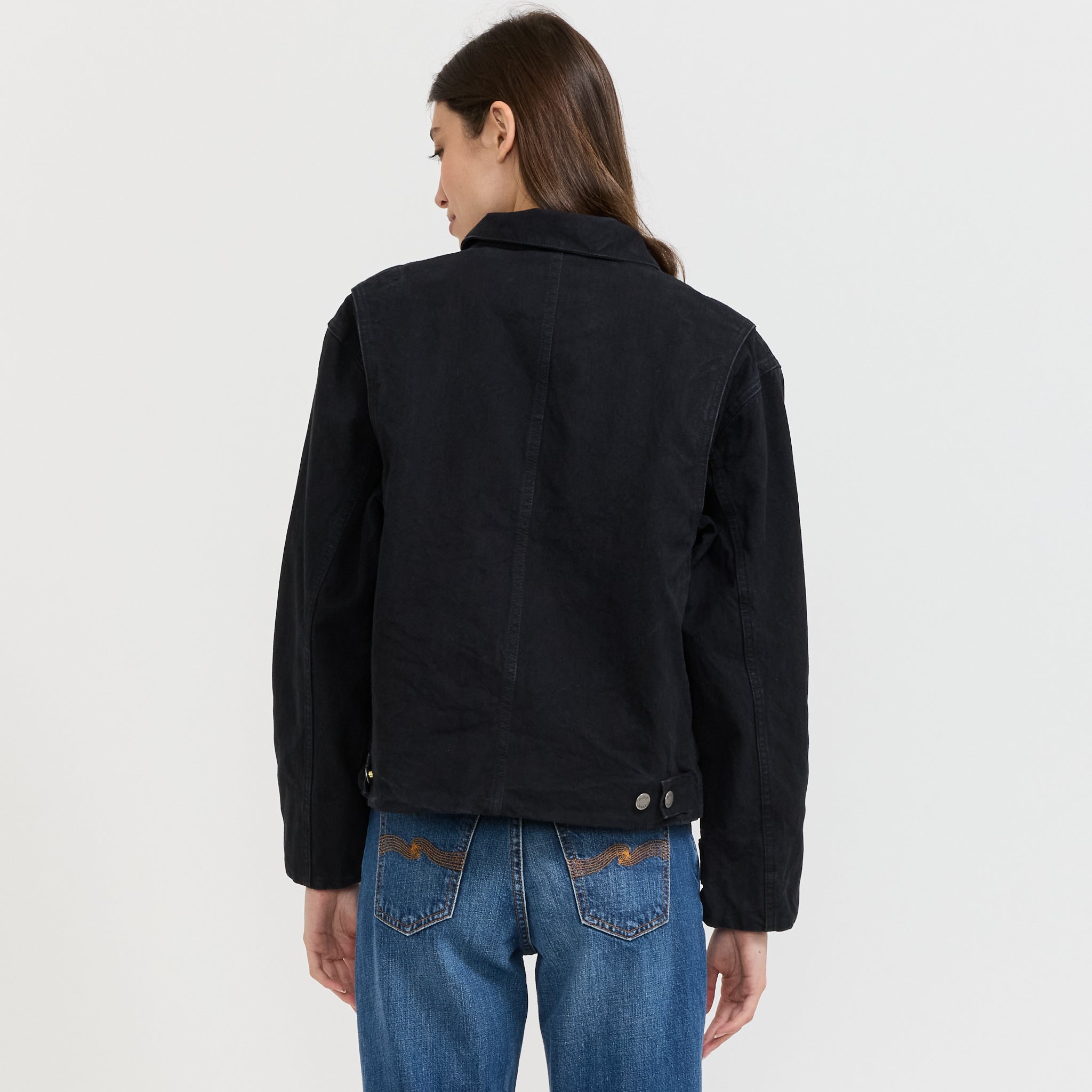 Lana Jacket Duck Canvas Black