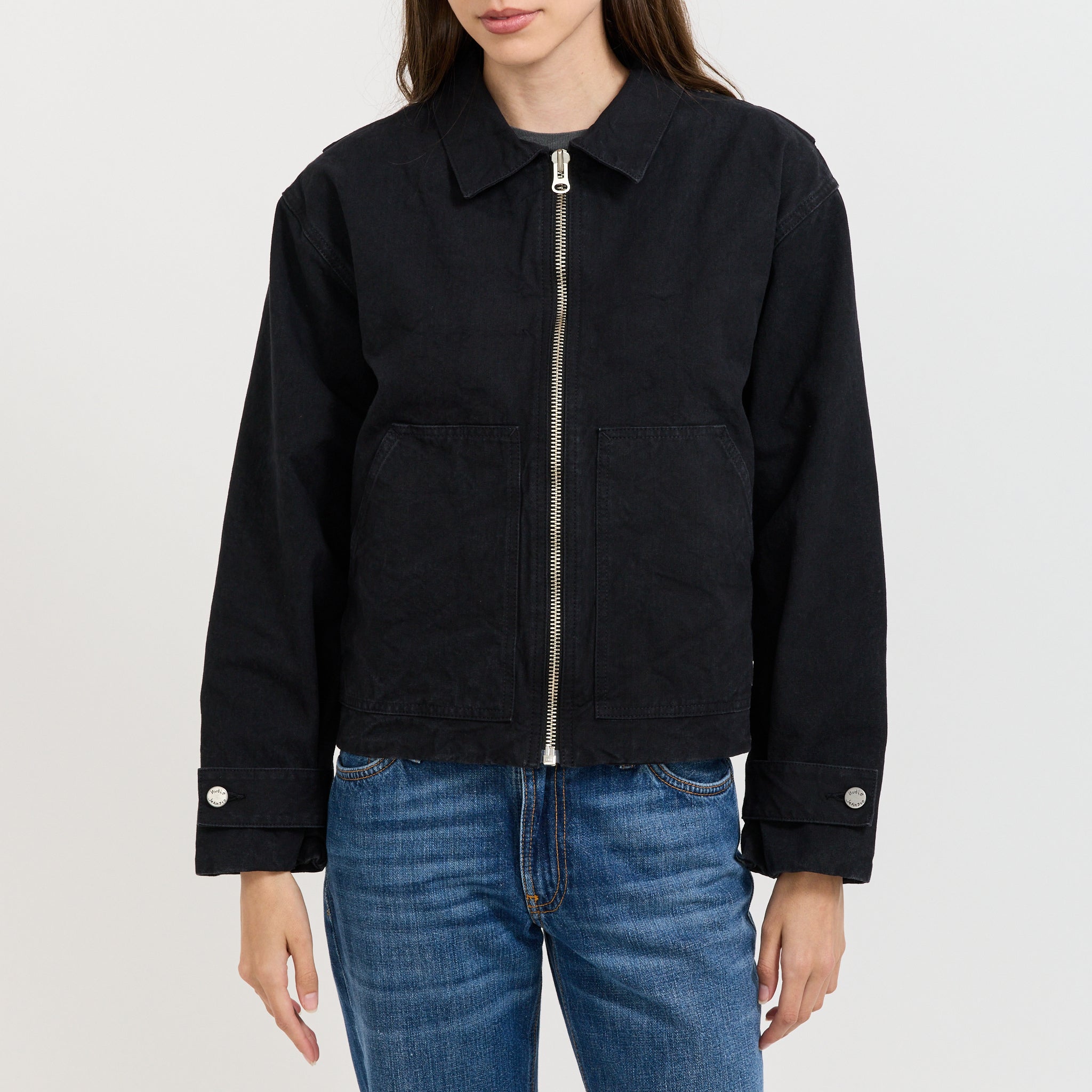 Lana Jacket Duck Canvas Black