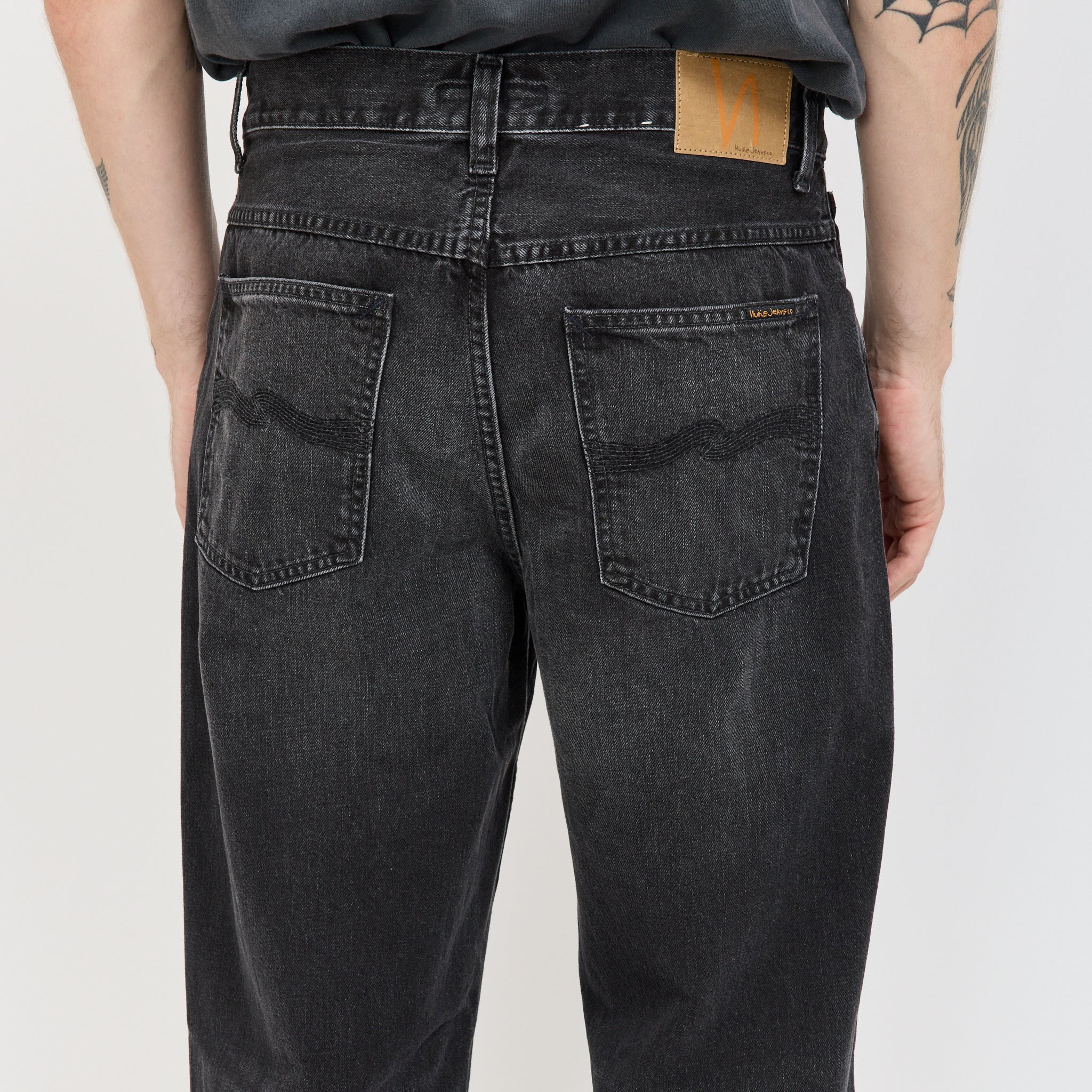 Nudie Jeans Co. | Loud Larry Black Storm | Maplestore