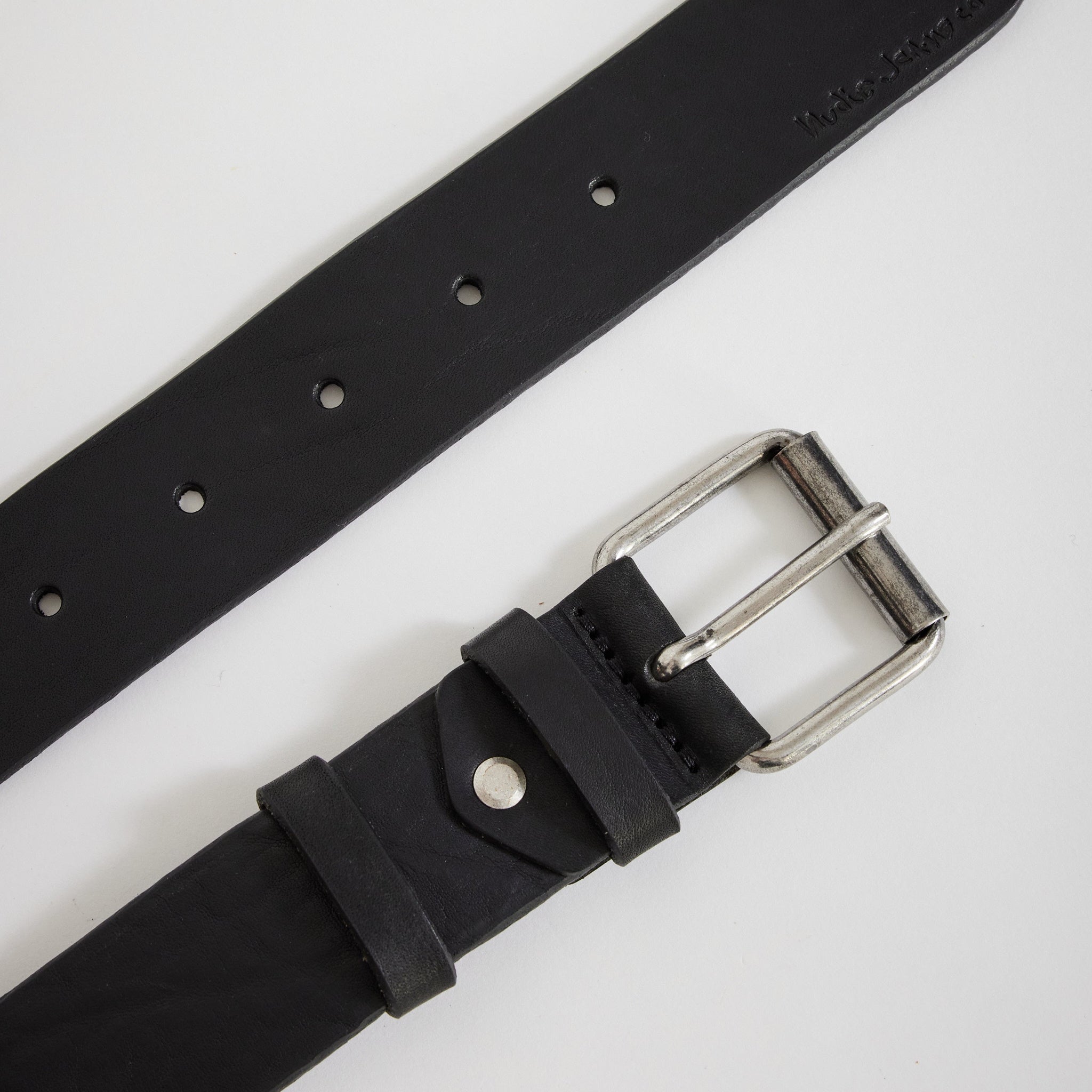Pedersson Leather Belt Black