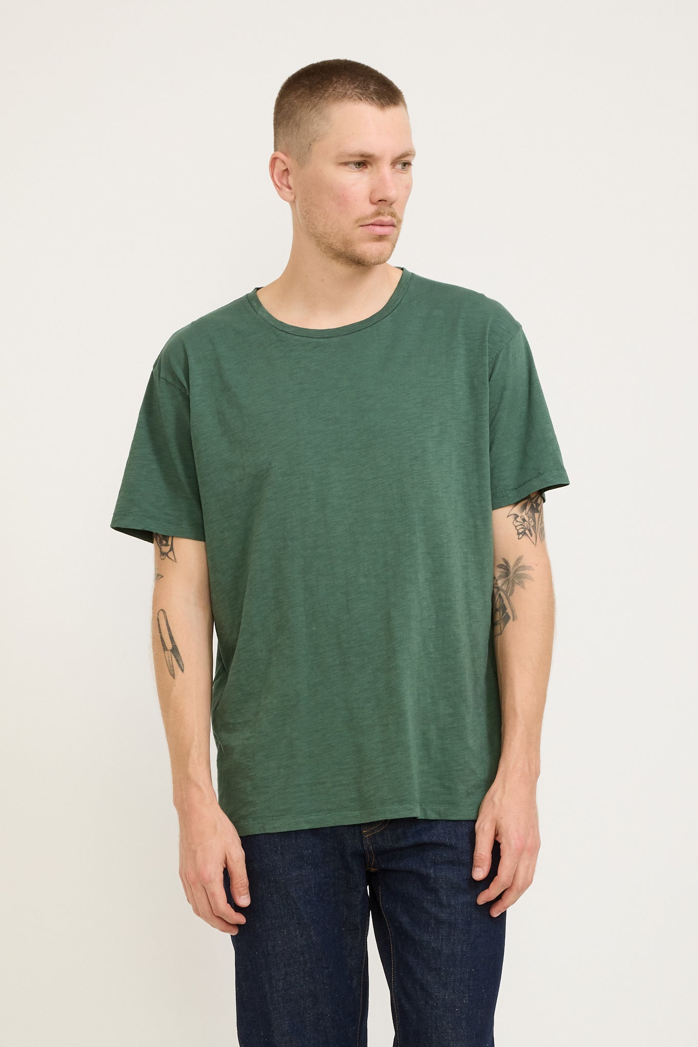 Roffe T-Shirt Dark Green