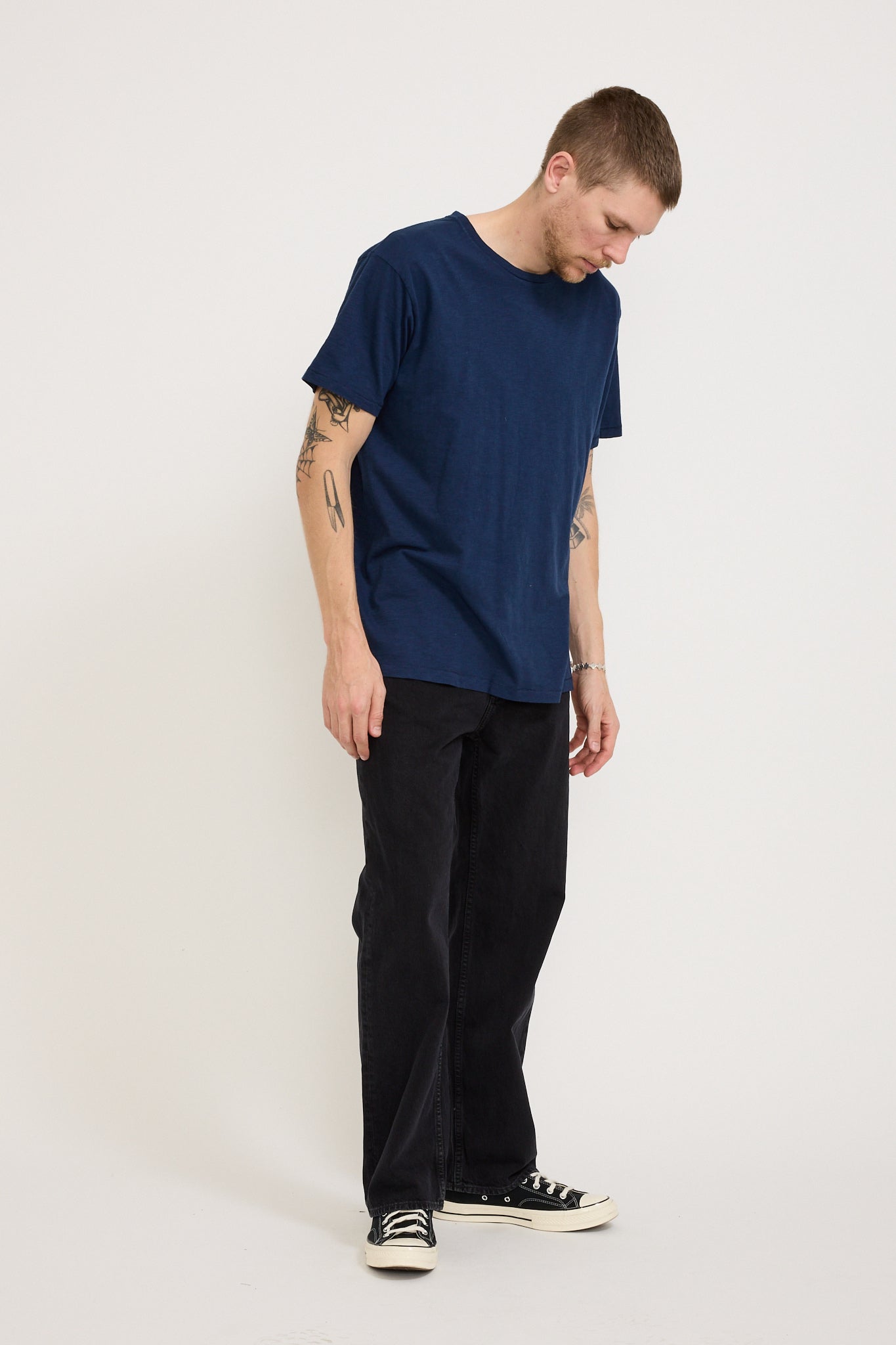 Nudie Jeans Co. | Roffe T-Shirt French Blue | Maplestore