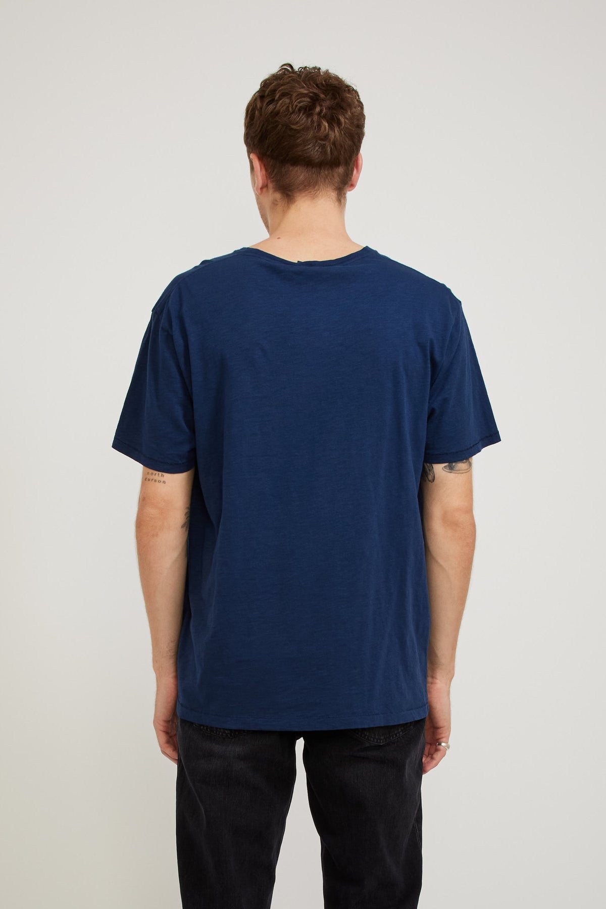 Nudie Jeans Co. Roffe T-Shirt French Blue | Maplestore