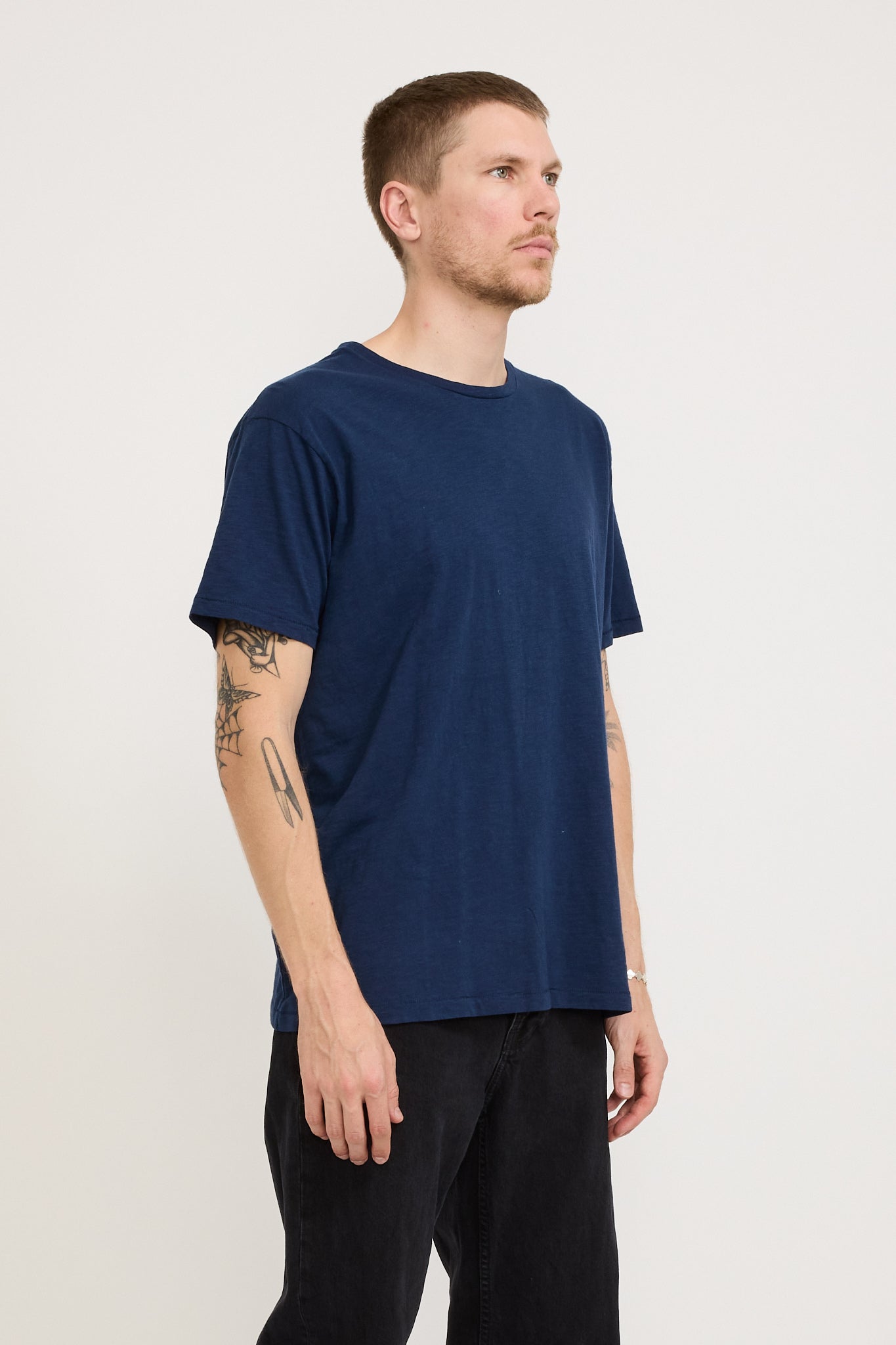 Nudie Jeans Co. | Roffe T-Shirt French Blue | Maplestore