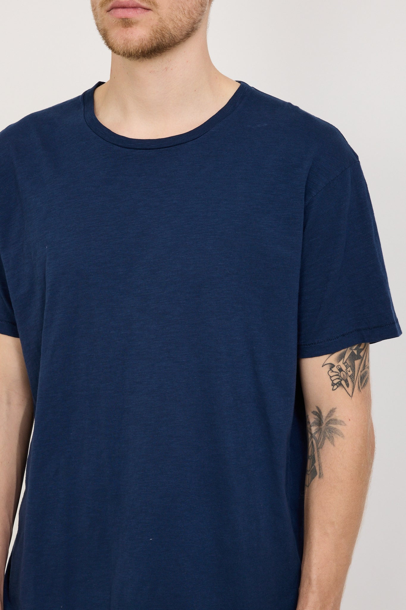 Nudie Jeans Co. | Roffe T-Shirt French Blue | Maplestore