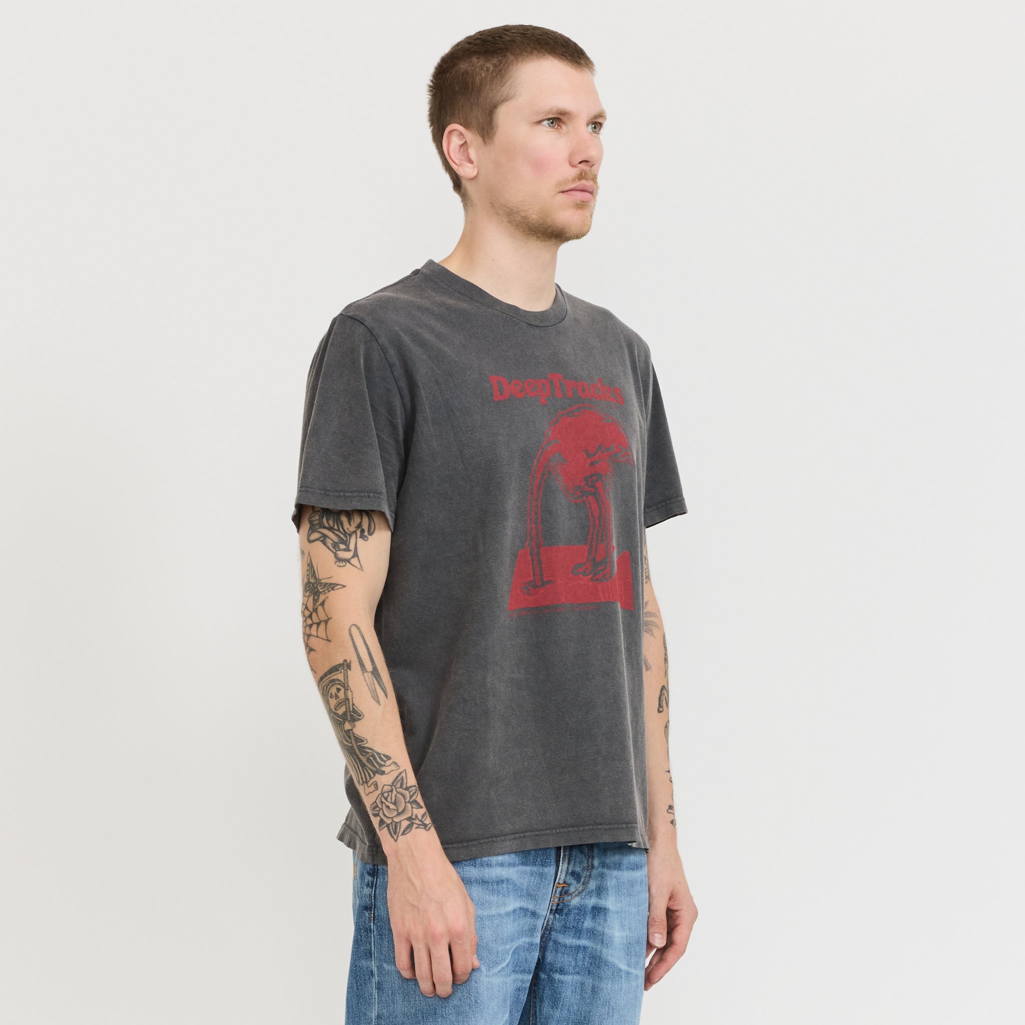 Roy Deep Tracks T-Shirt Antracite