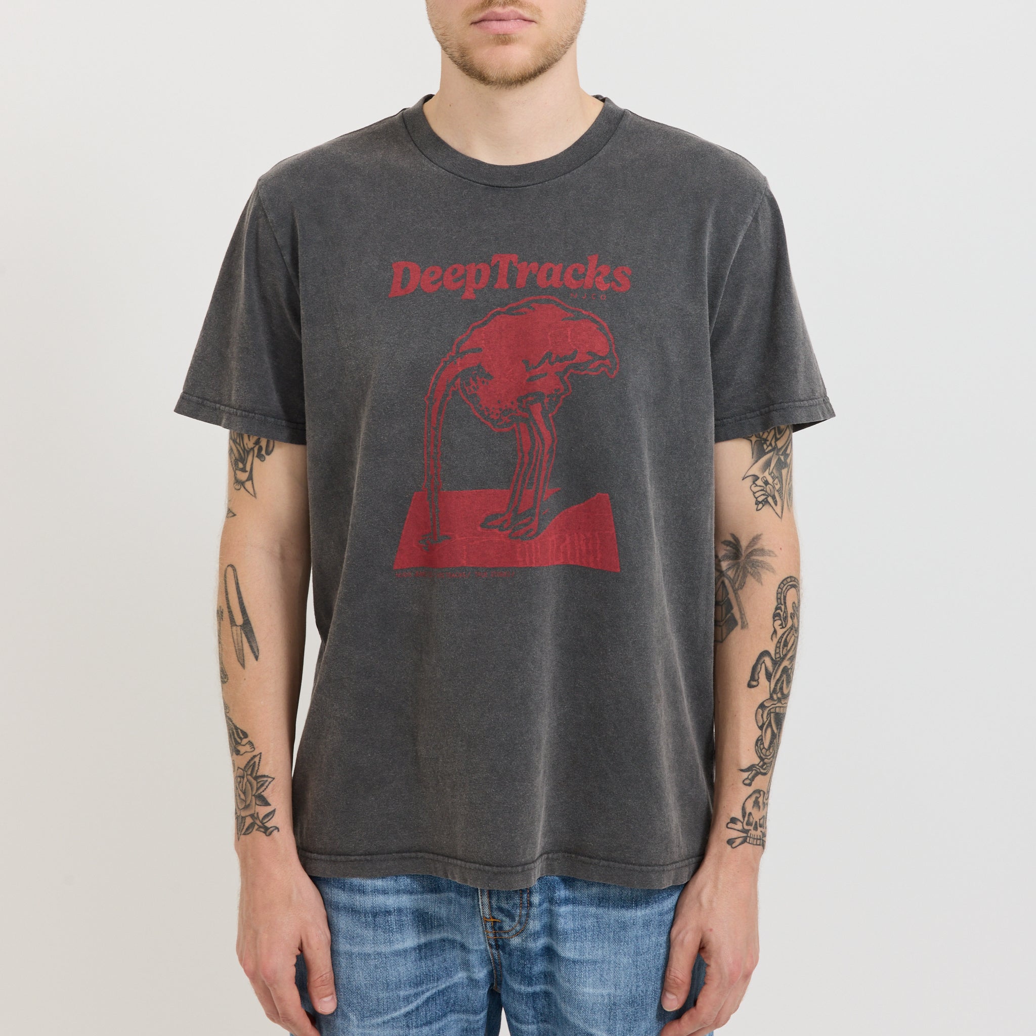 Roy Deep Tracks T-Shirt Antracite