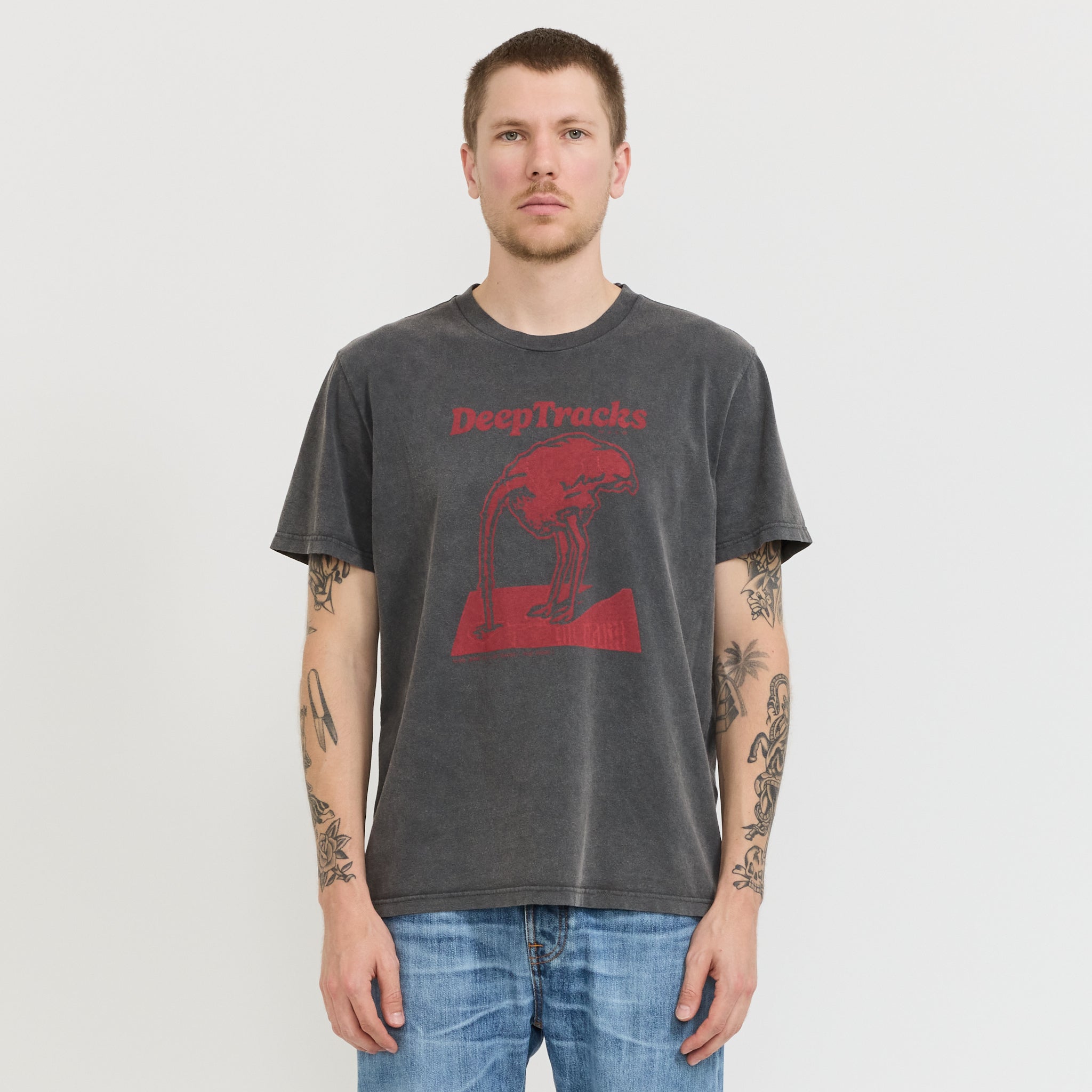 Roy Deep Tracks T-Shirt Antracite