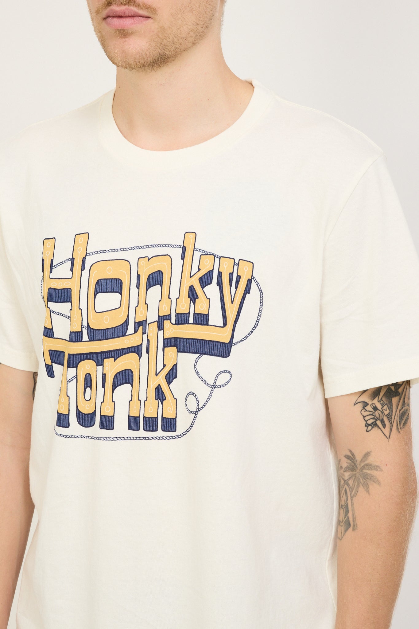 Roy Honky Tonk T-Shirt Ecru