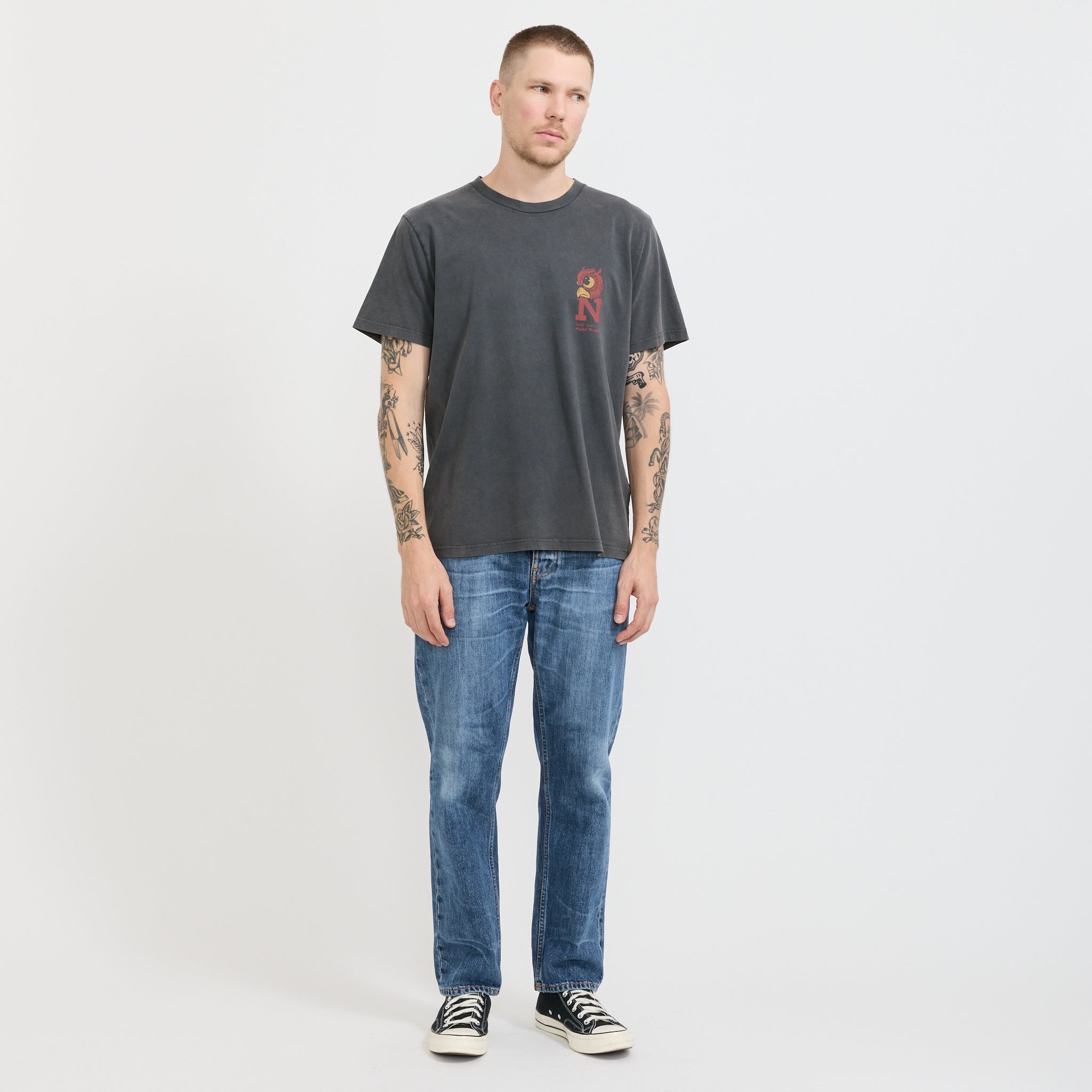 Roy Night Tracks T-Shirt Antracite