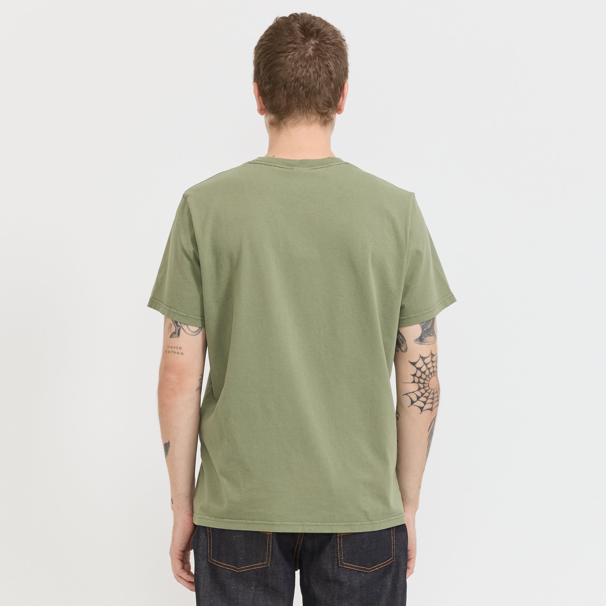 Nudie Jeans Co. | Roy Shop-Chop T-Shirt Green | Maplestore