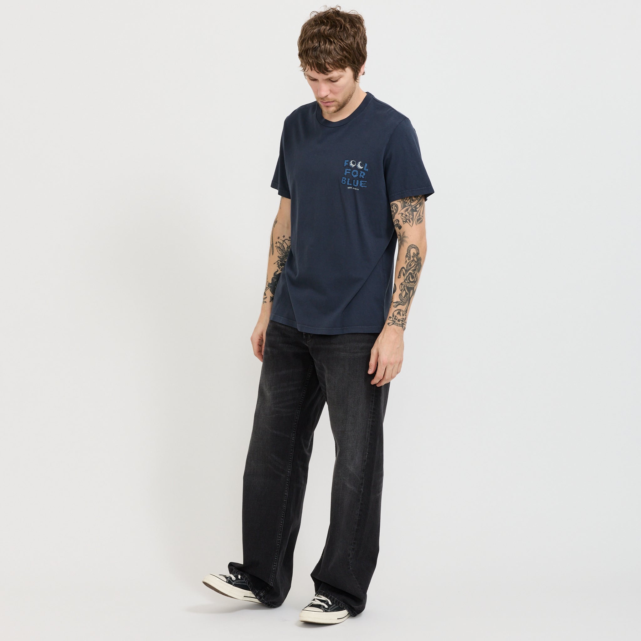Roy T-Shirt Freaky Dark Blue
