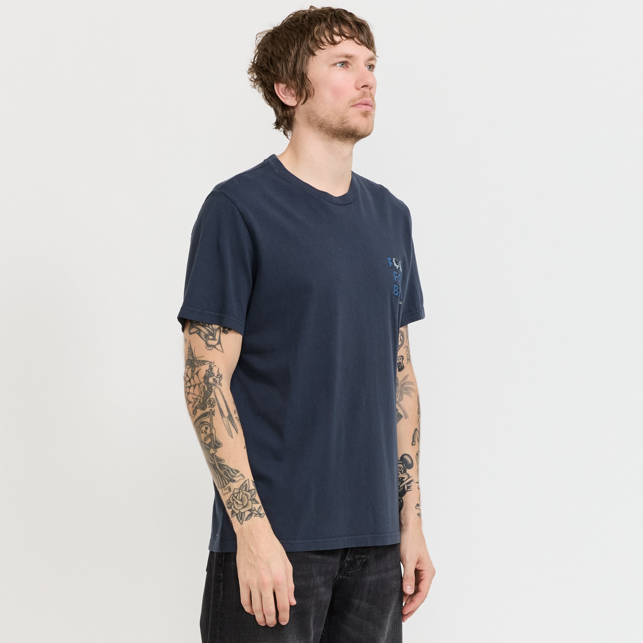 Roy T-Shirt Freaky Dark Blue