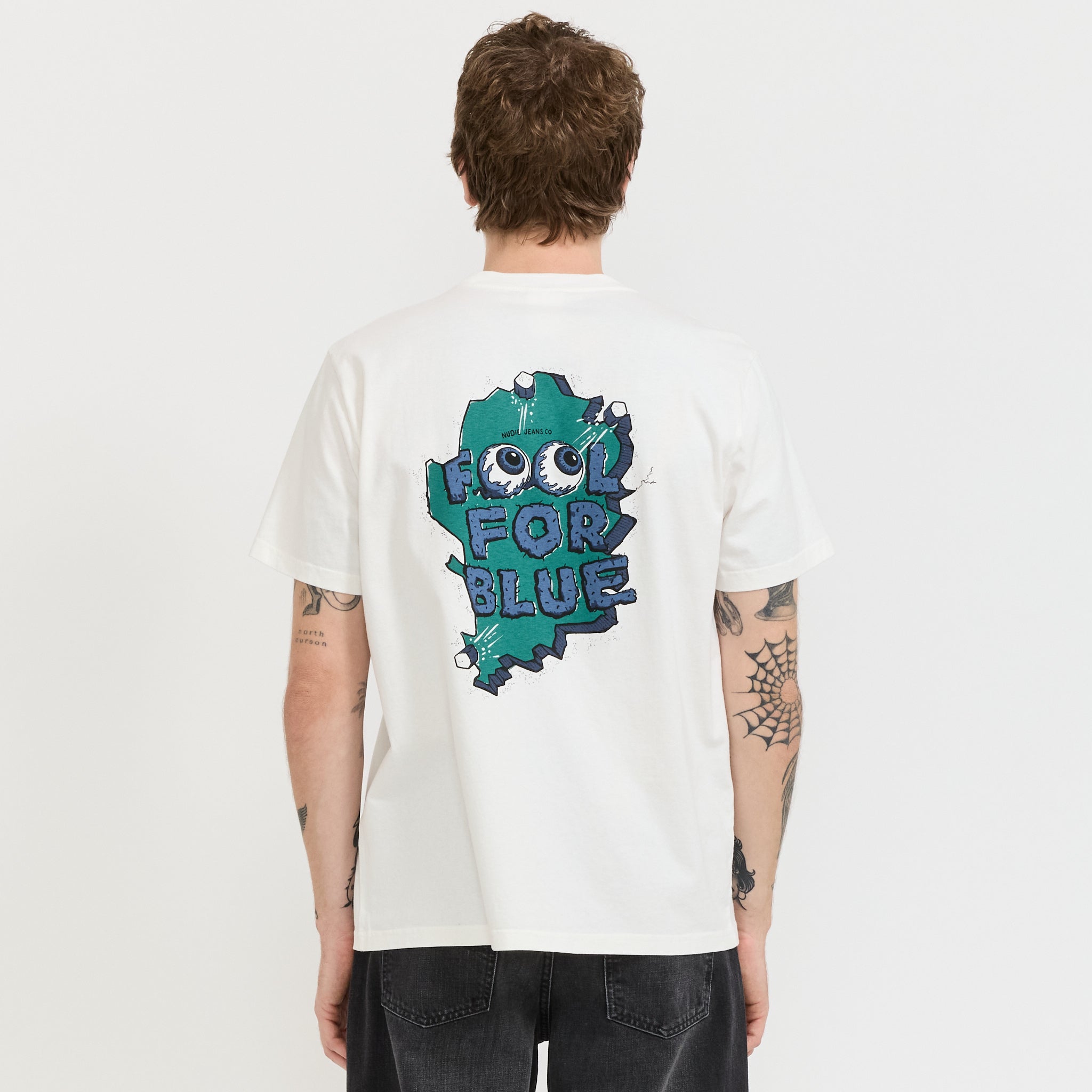 Roy T-Shirt Wall Crack Chalk White