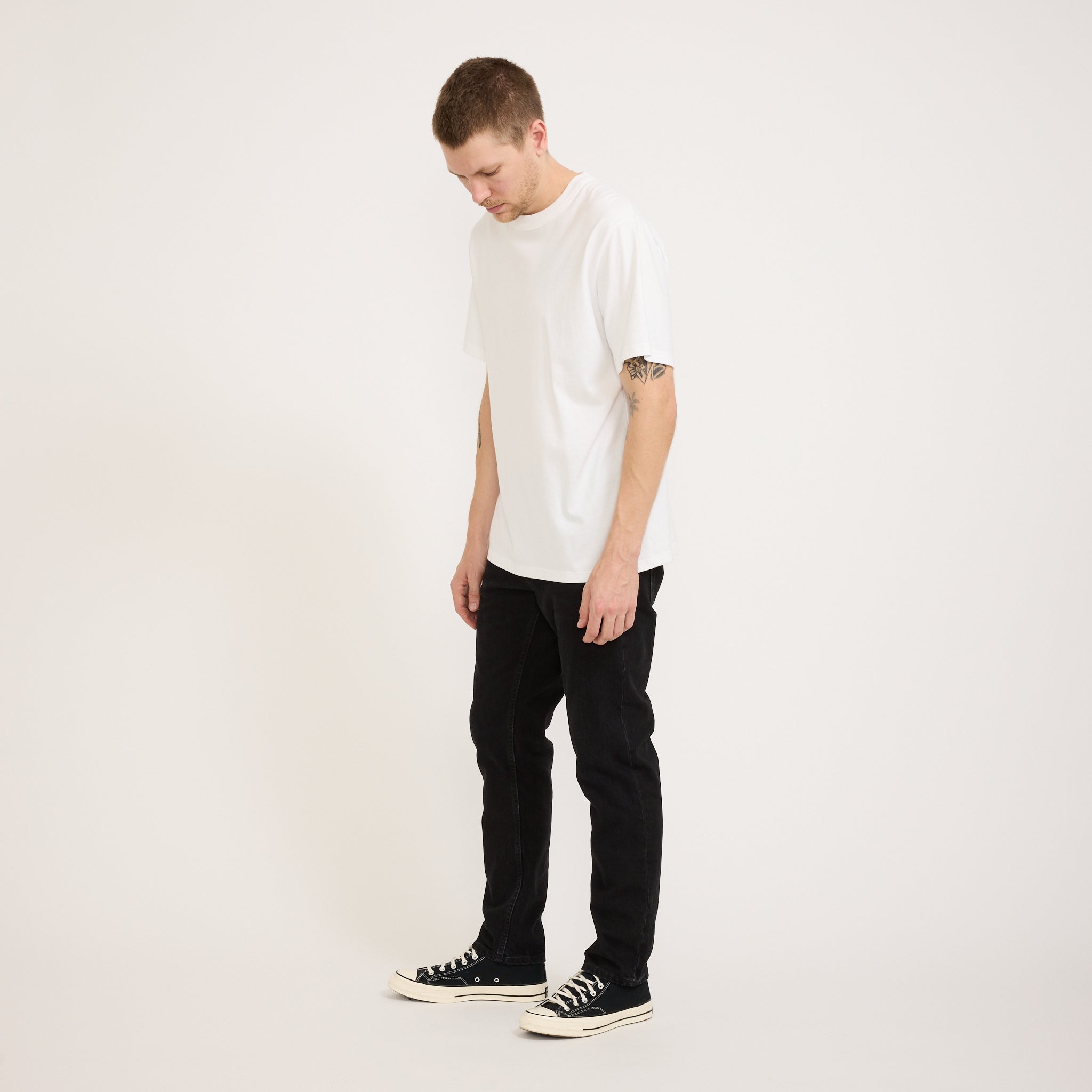 Nudie Jeans Co. | Solid Ollie Black Steel | Maplestore