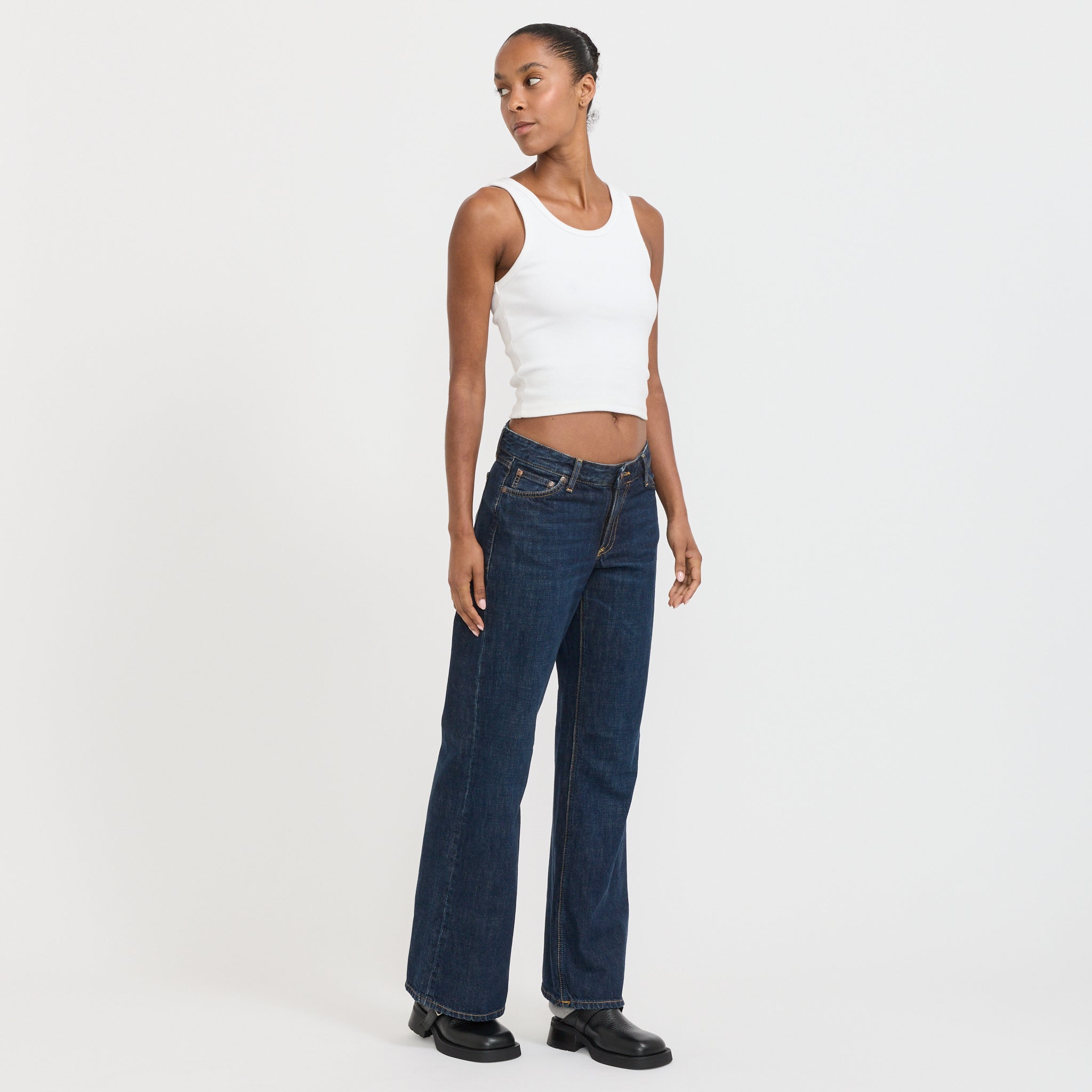 Nudie Jeans Co. | Wide Heidi Warm Wave | Maplestore