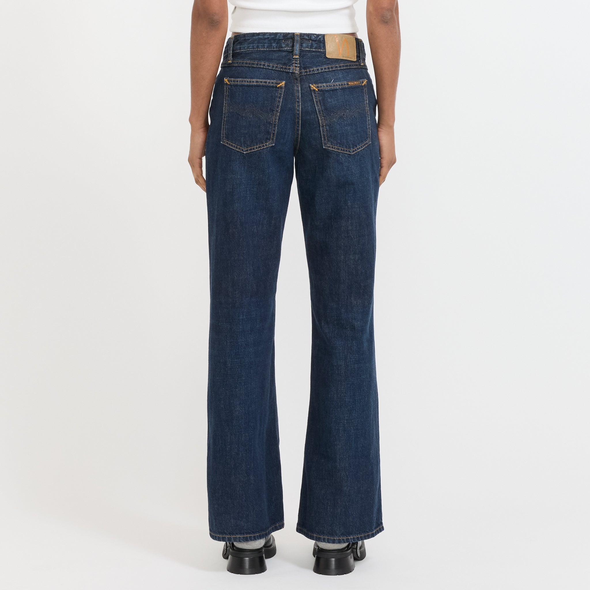 Nudie Jeans Co. | Wide Heidi Warm Wave | Maplestore