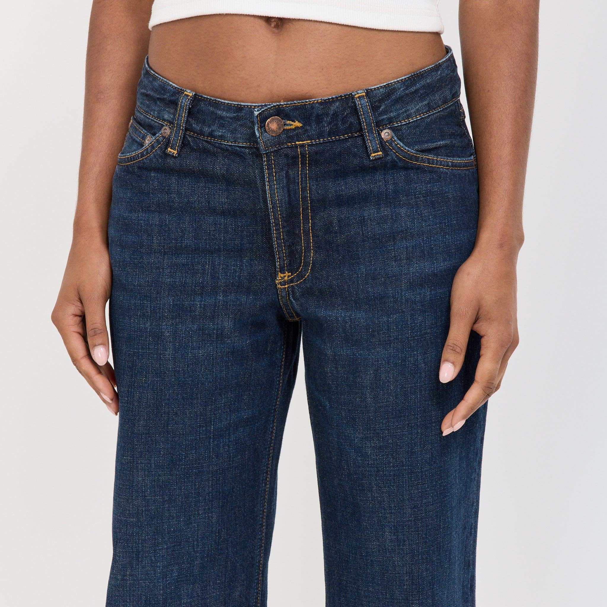 Nudie Jeans Co. | Wide Heidi Warm Wave | Maplestore