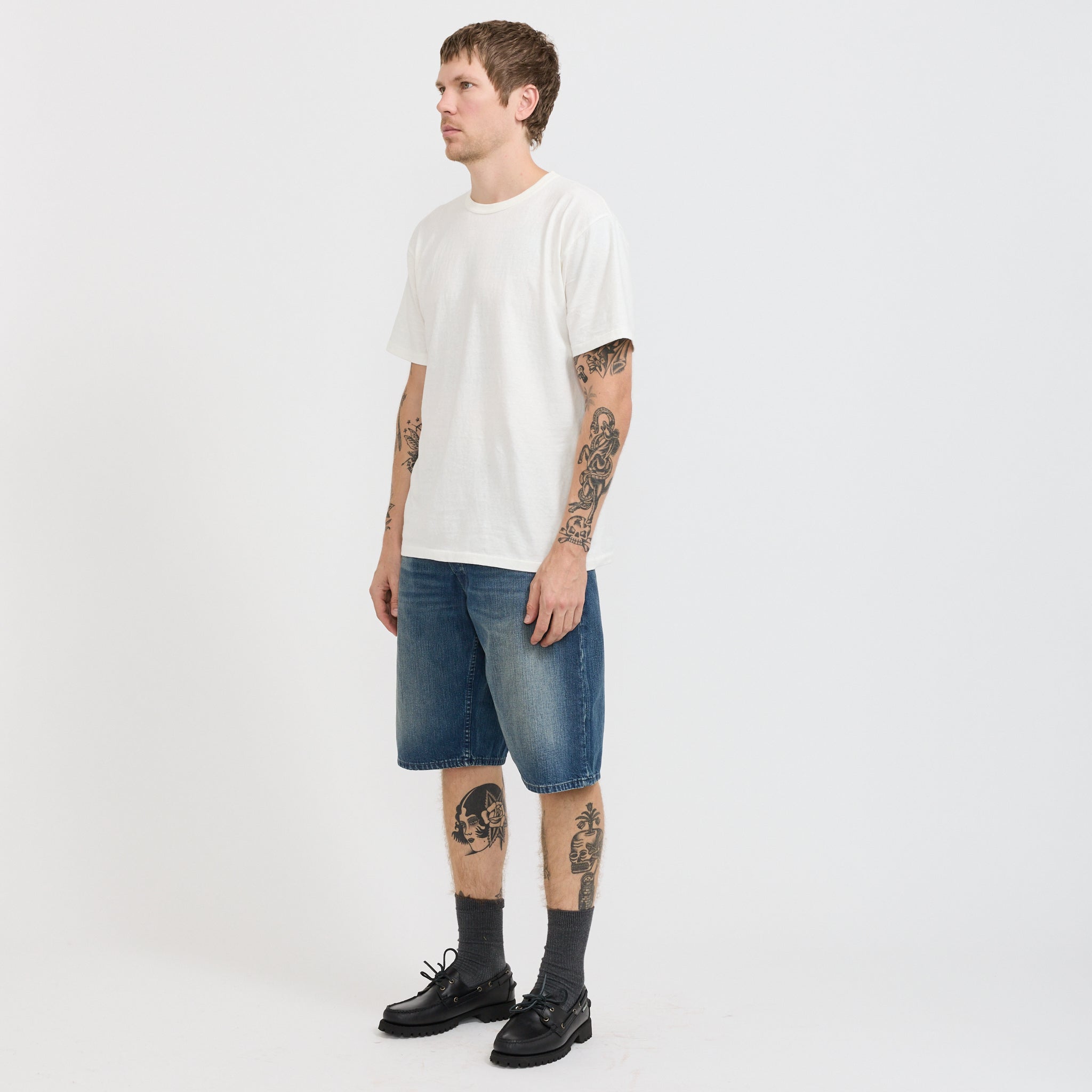 Zeb Denim Shorts Blue Painter